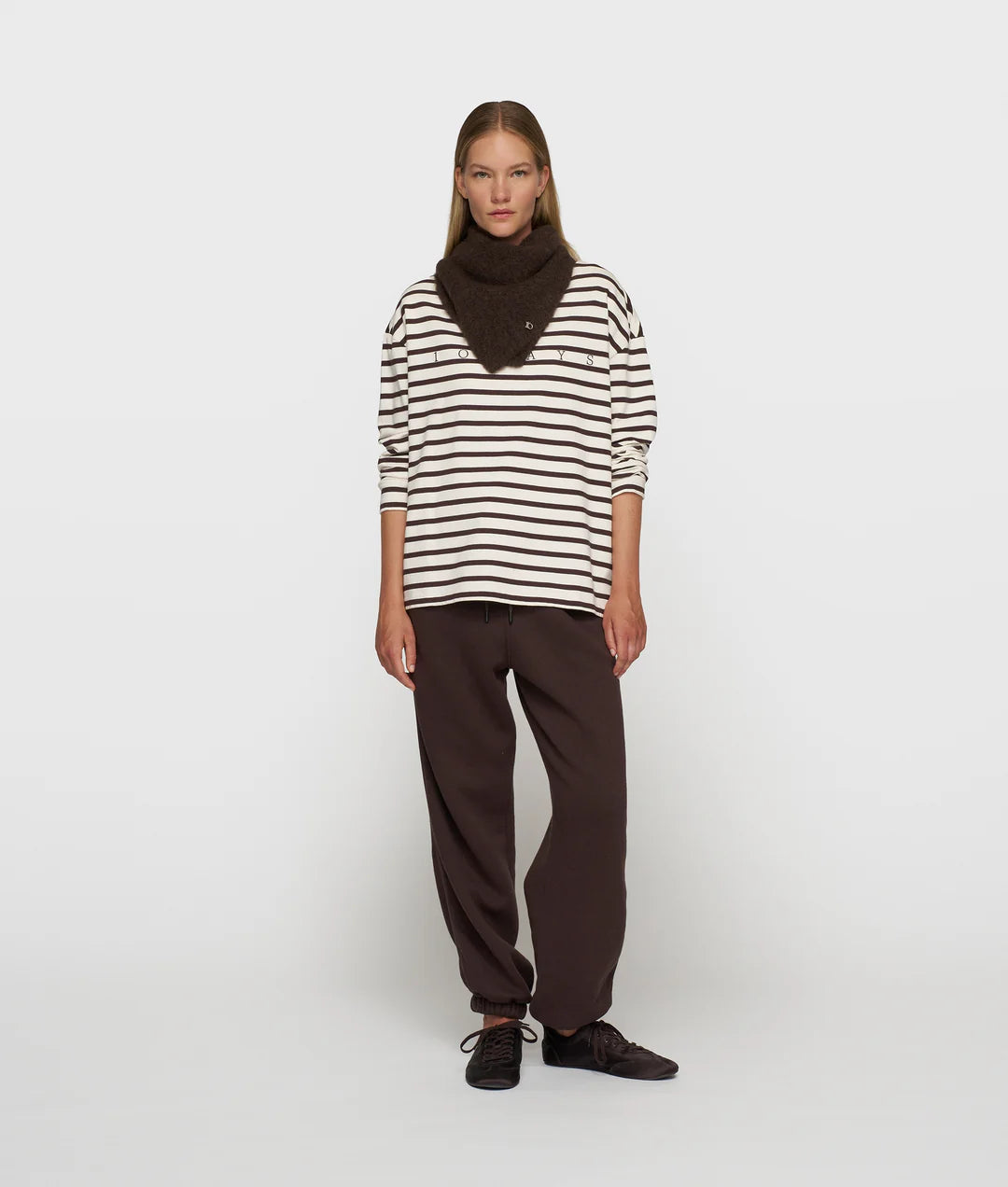 Boat Neck Top Stripes