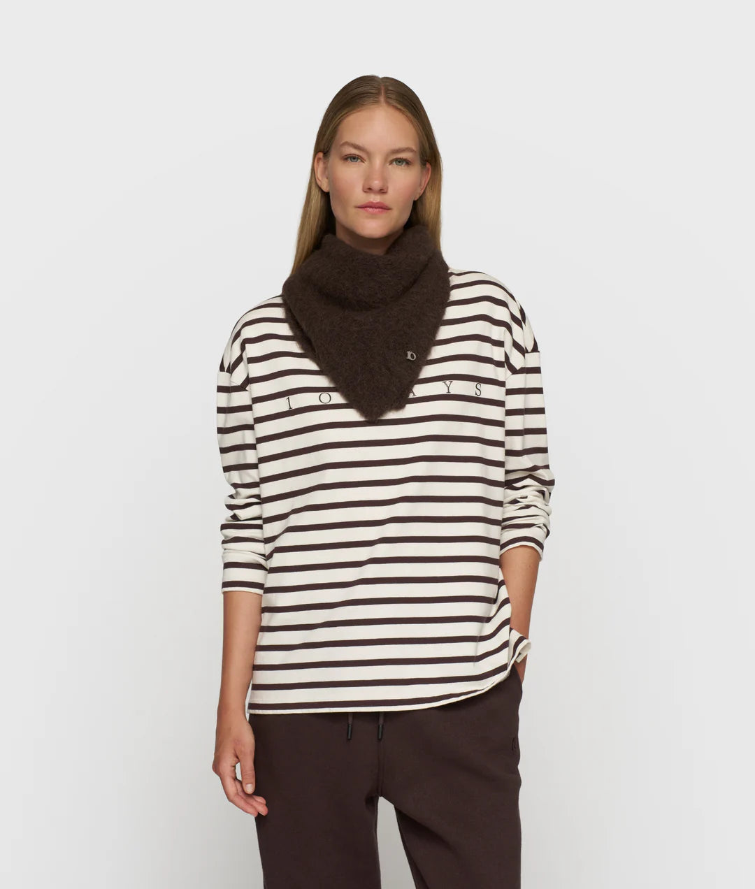 Boat Neck Top Stripes