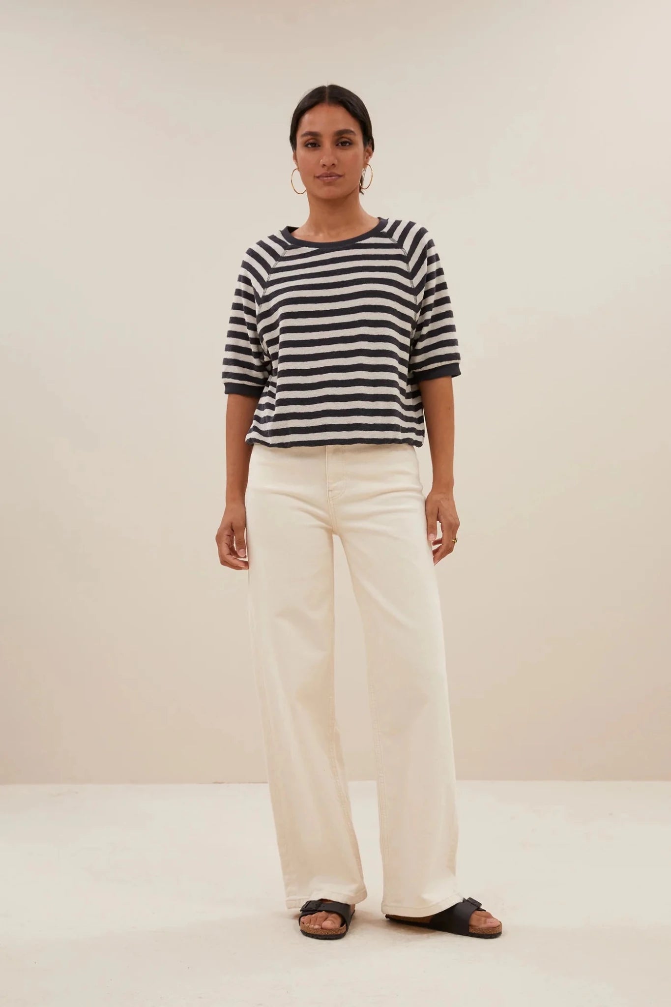 Slub Stripe Top "Neva" - Dein Lieblingsladen Concept