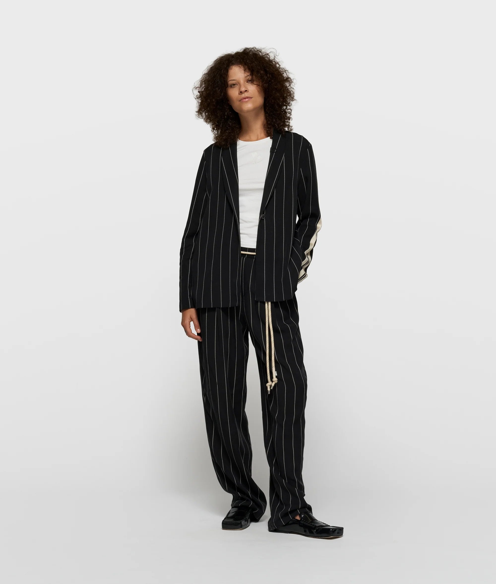 Flowy Pants Pinstripe