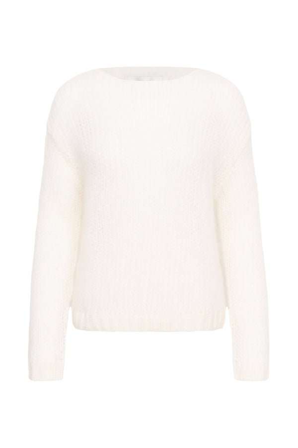 Knit Pullover "MWNima" 10705646 - snow white - Dein Lieblingsladen Concept