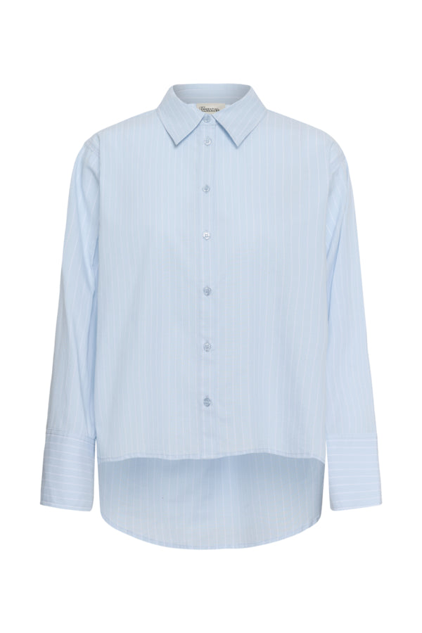Belt Boxy Shirt 2.0 "MWBella" 10705660 - angell falls stripe