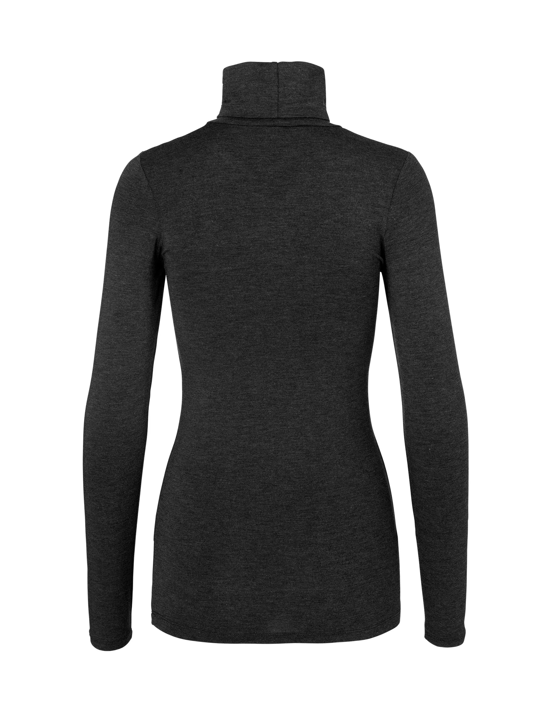 Basic Longsleeve "Ina" dark grey melange