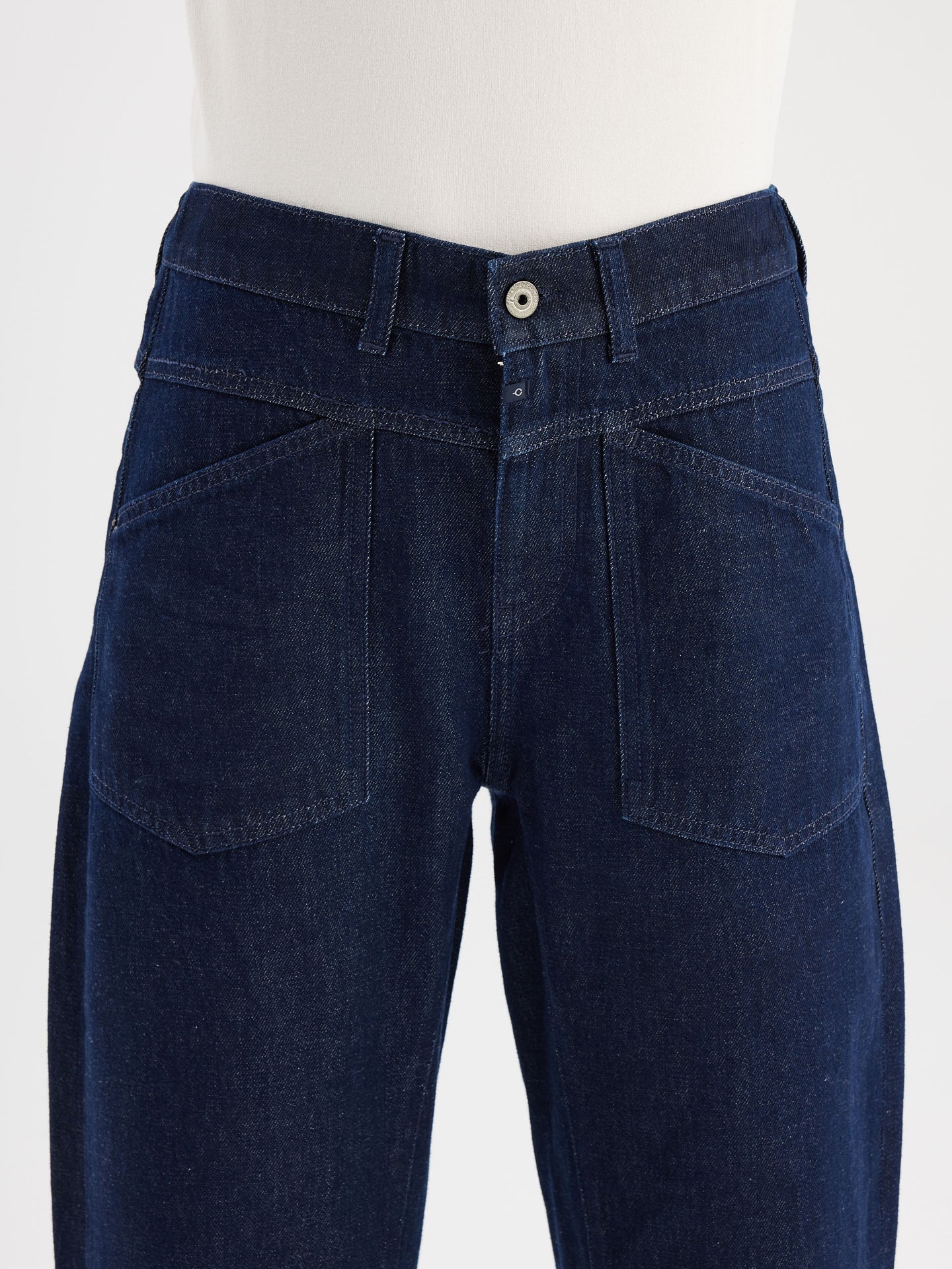 Mid Waist Jeans "Selena" raw