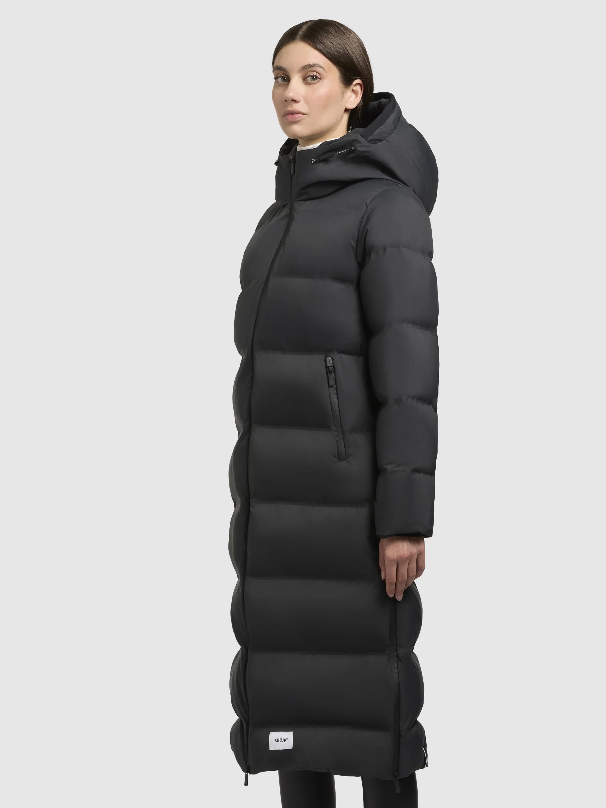 Steppmantel "Larea3" grey