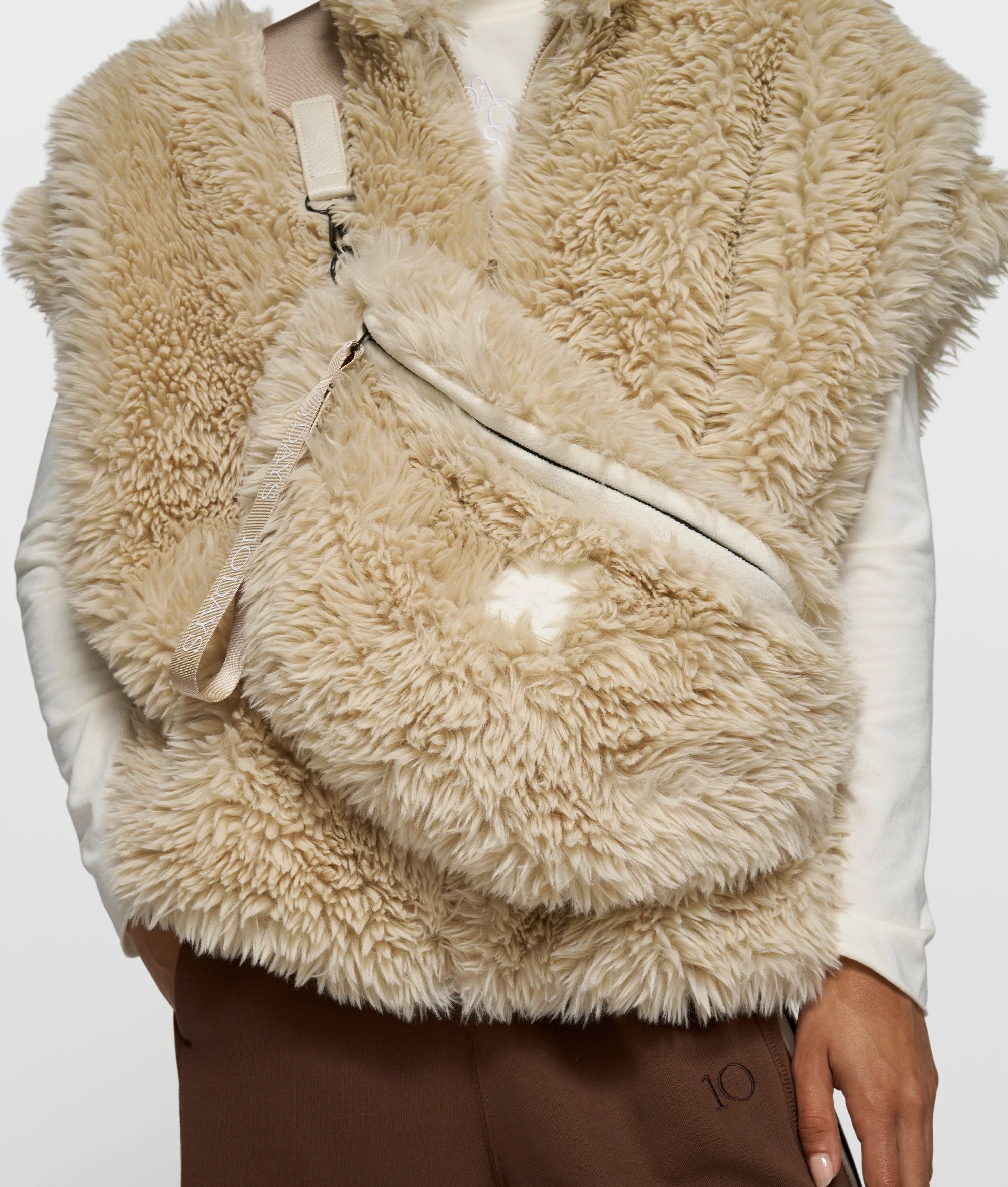 Fluffy Cross Body Bag
