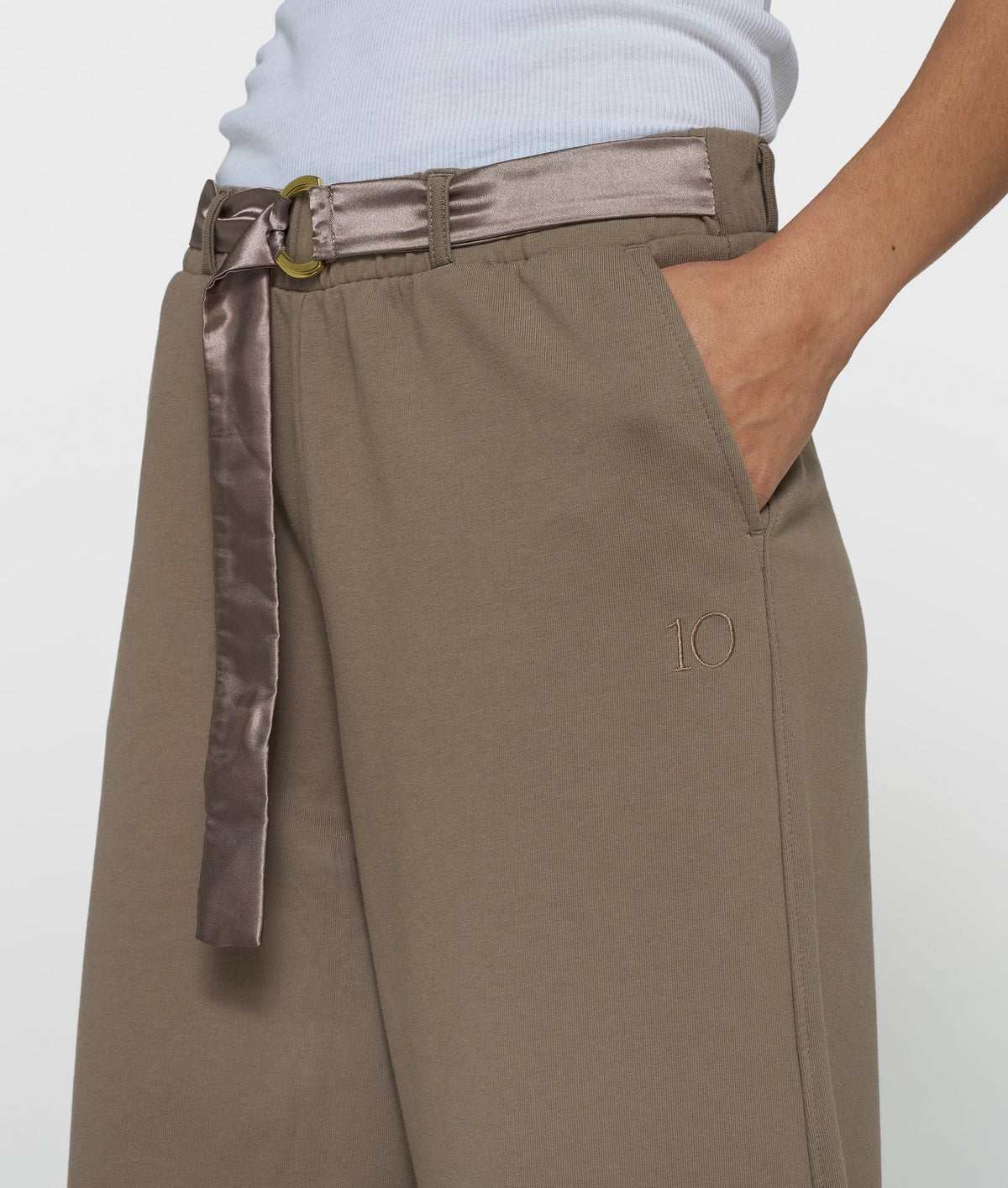 Banana Fleece Pants Portobello