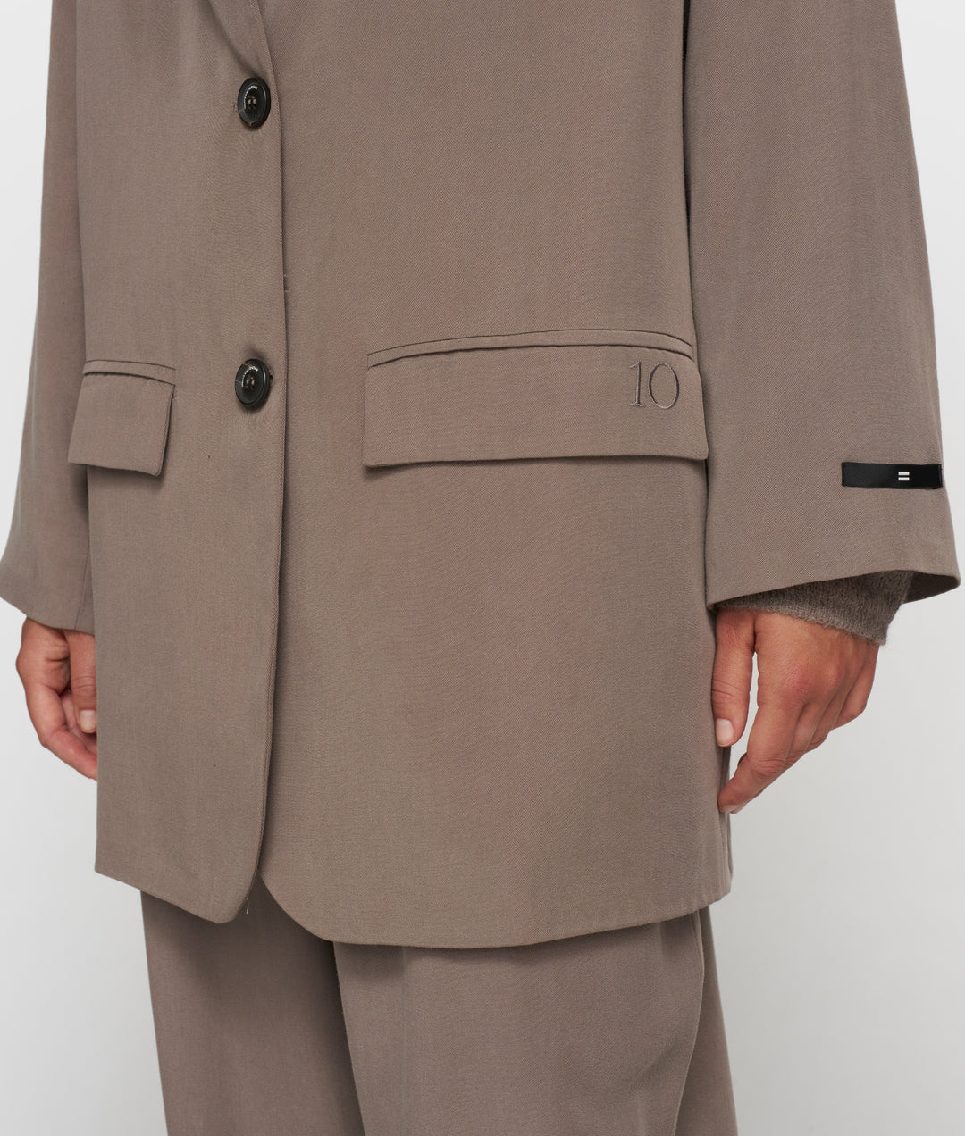 Long Flowy Blazer Lyocell