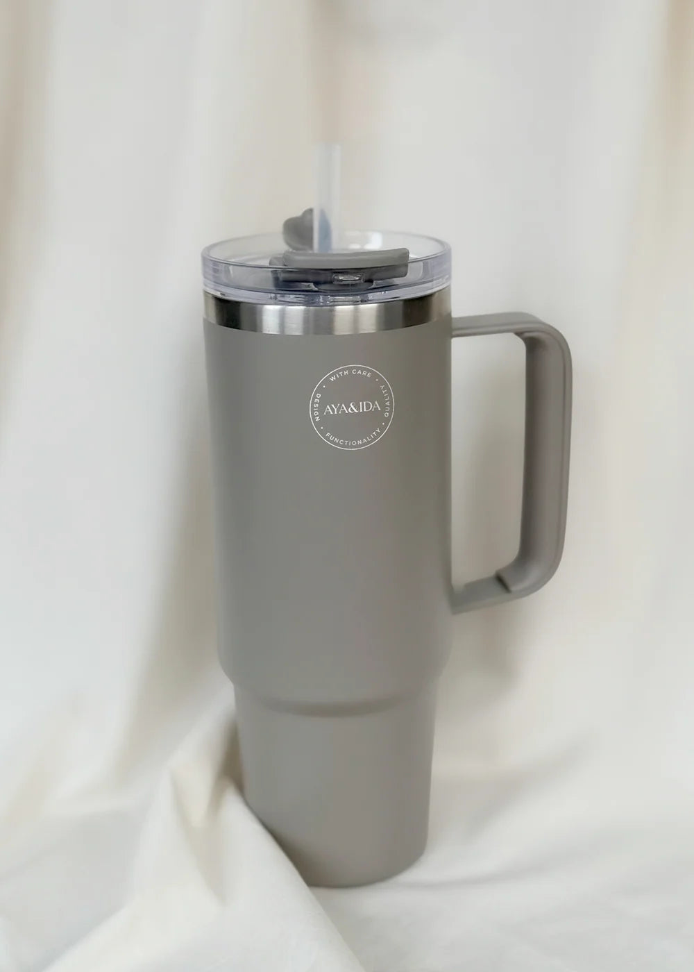 Thermobecher mit Trinkhalm-driftwood