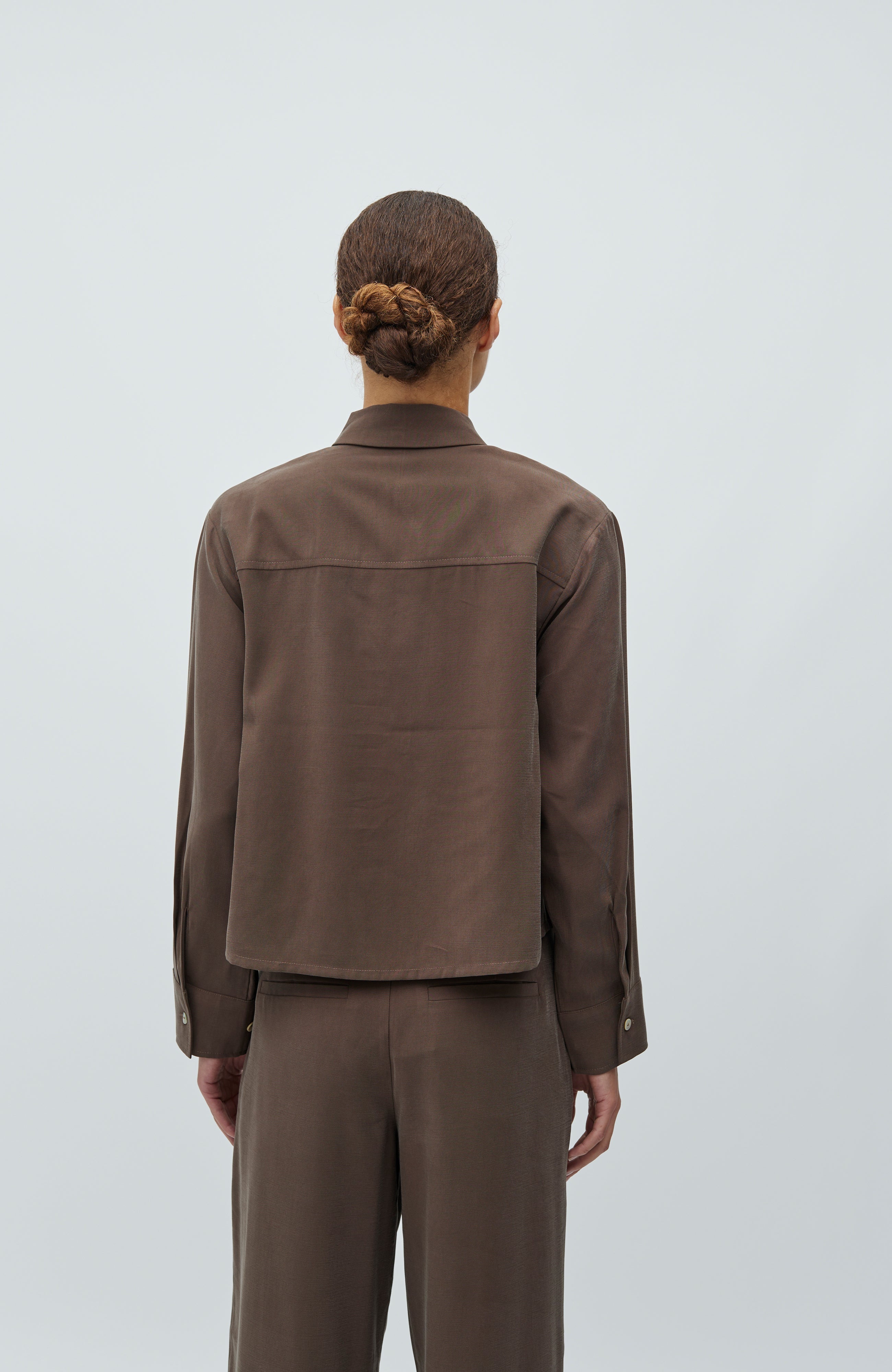 Hemd "Elio-M" Chocolate Brown