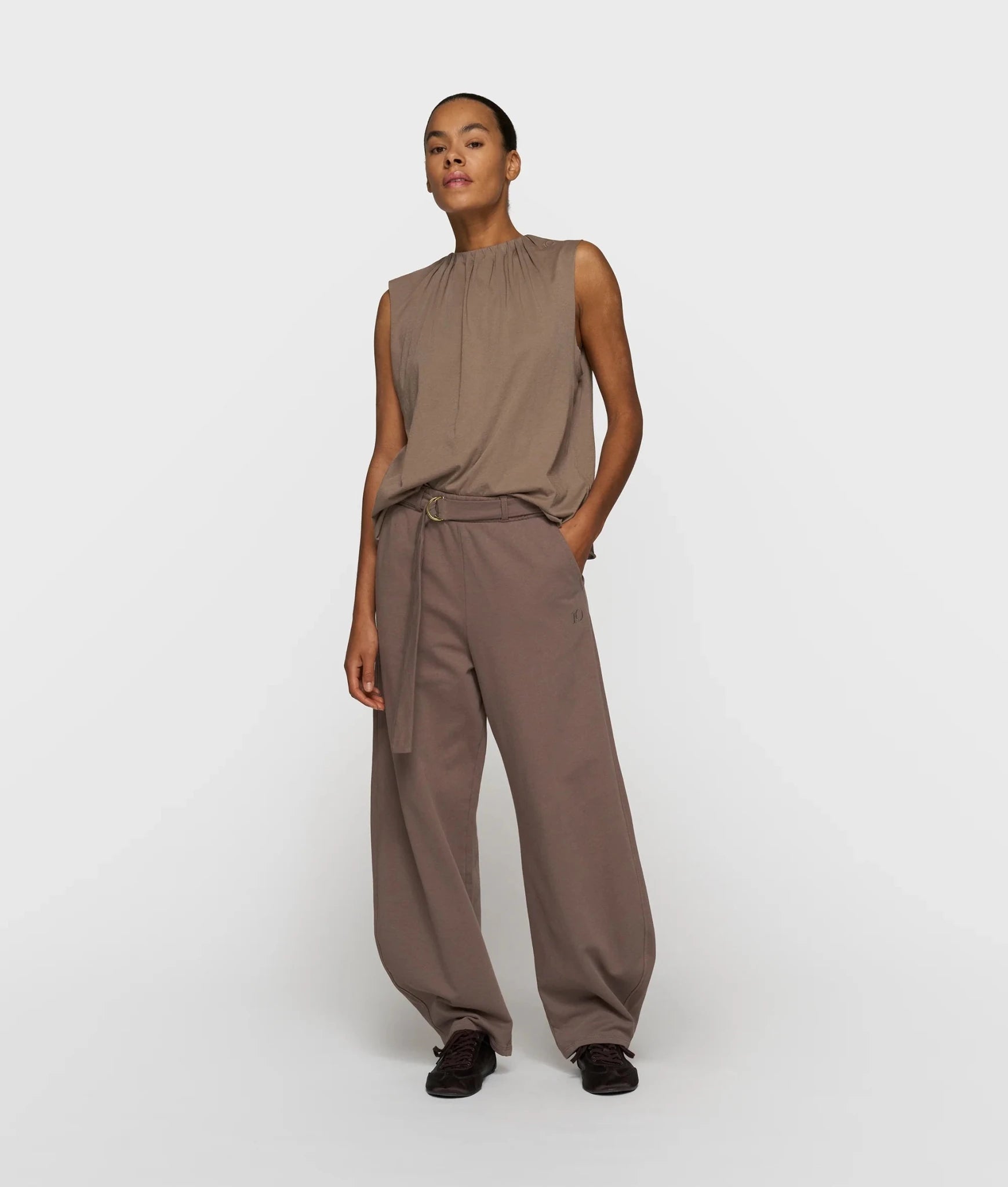Pleated Top Jersey Moonrock - Dein Lieblingsladen Concept