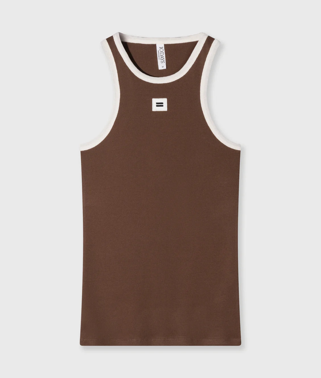 Tank Top Rib Contrast