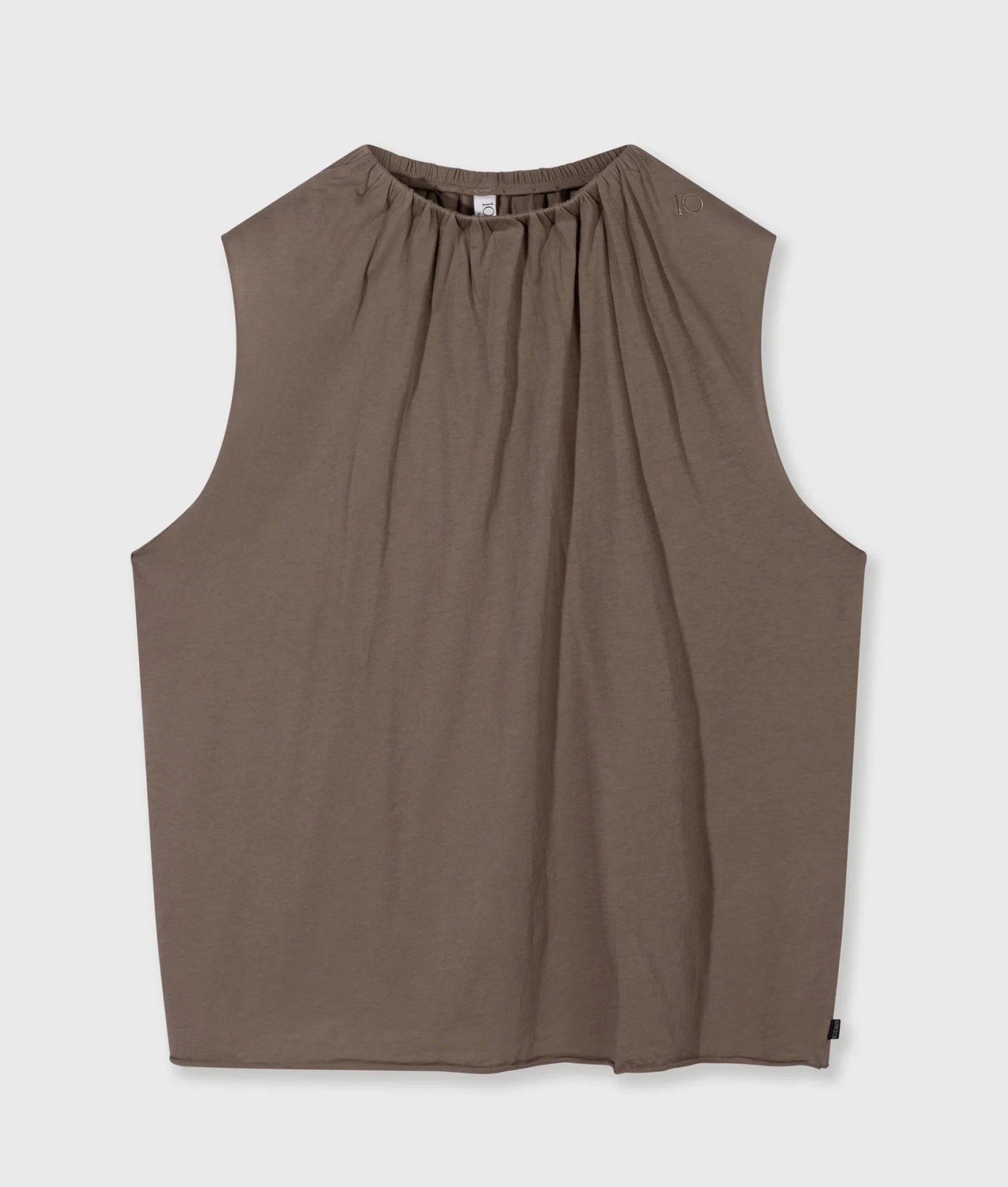 Pleated Top Jersey Moonrock - Dein Lieblingsladen Concept