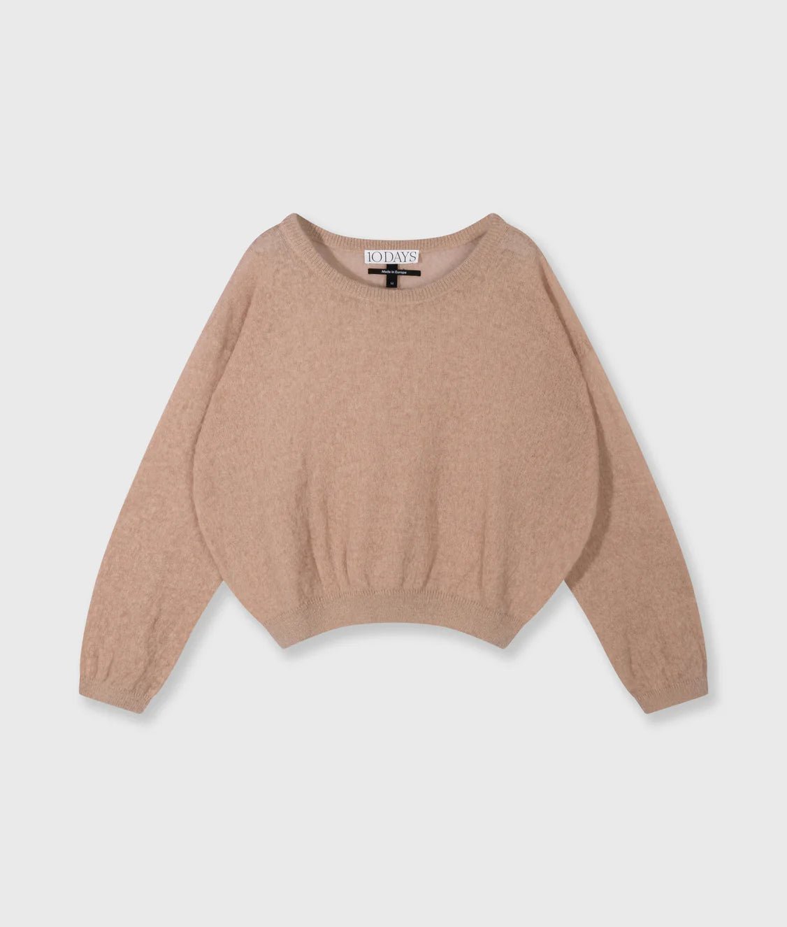 Thin Knit Sweater 20-612-6203-powder - Dein Lieblingsladen Concept