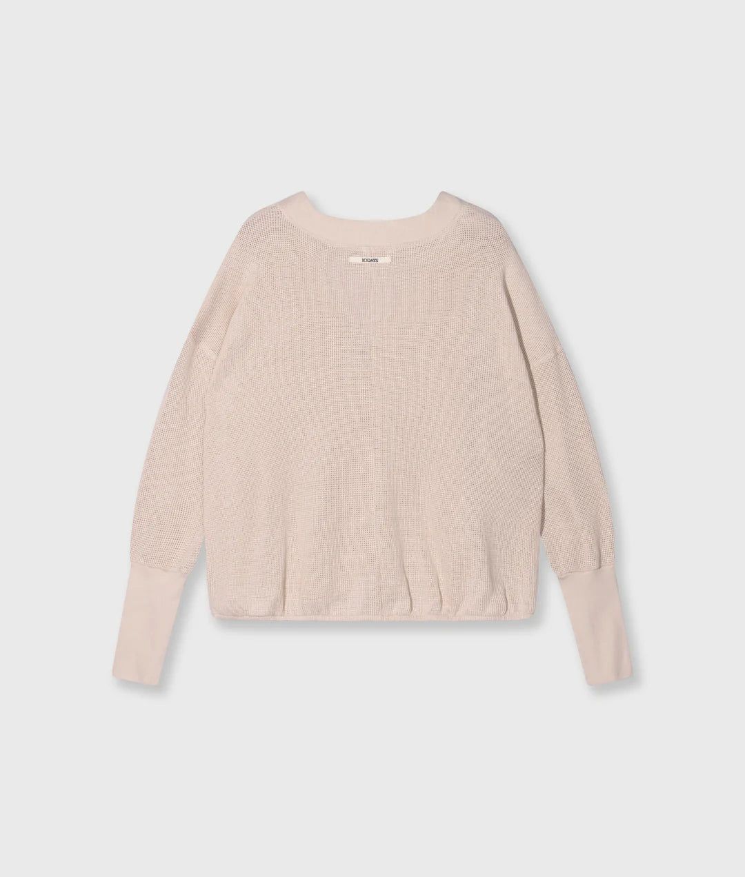 V-Neck Cardigan Mesh