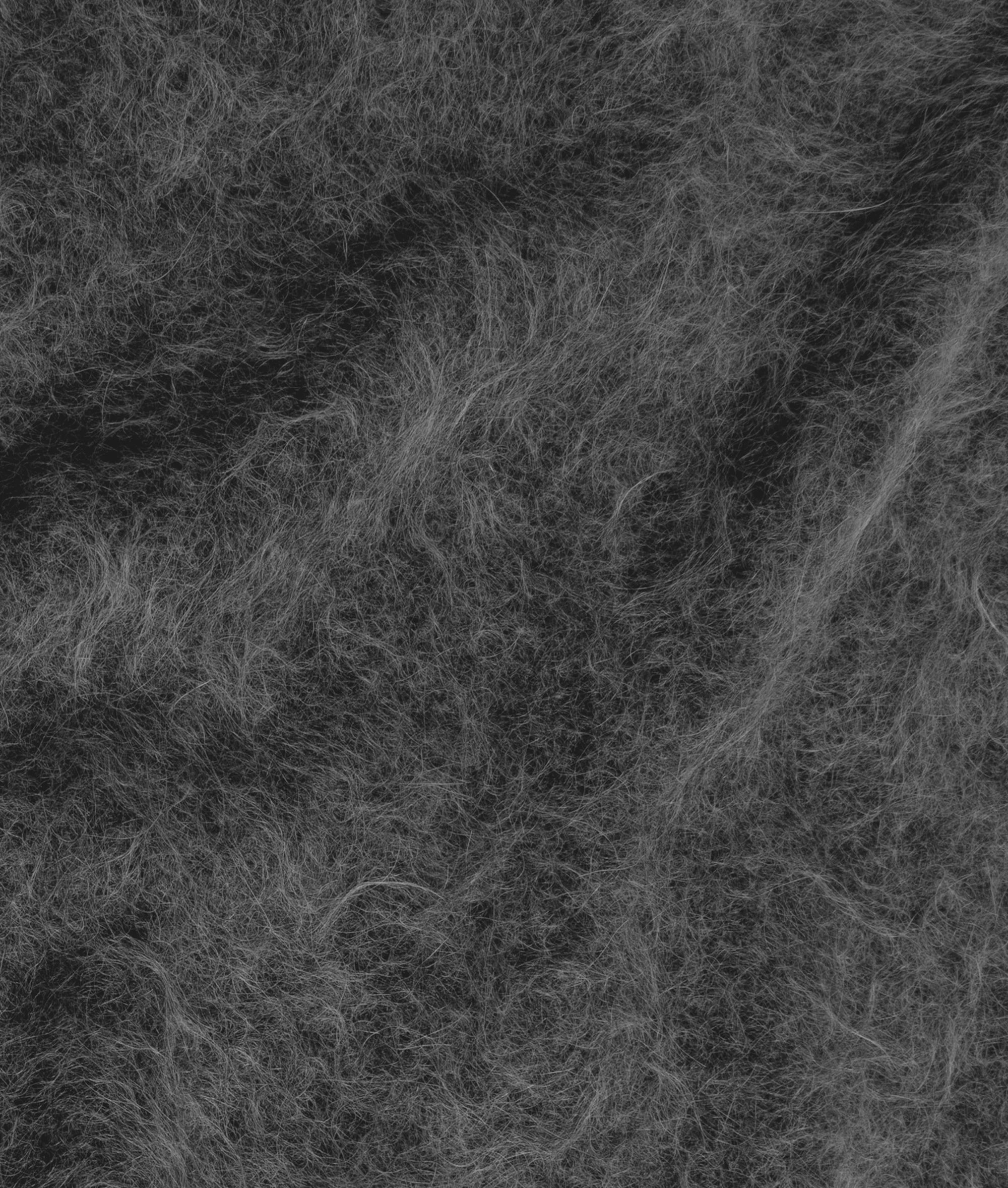 Bandana Hairy Knit Scarf