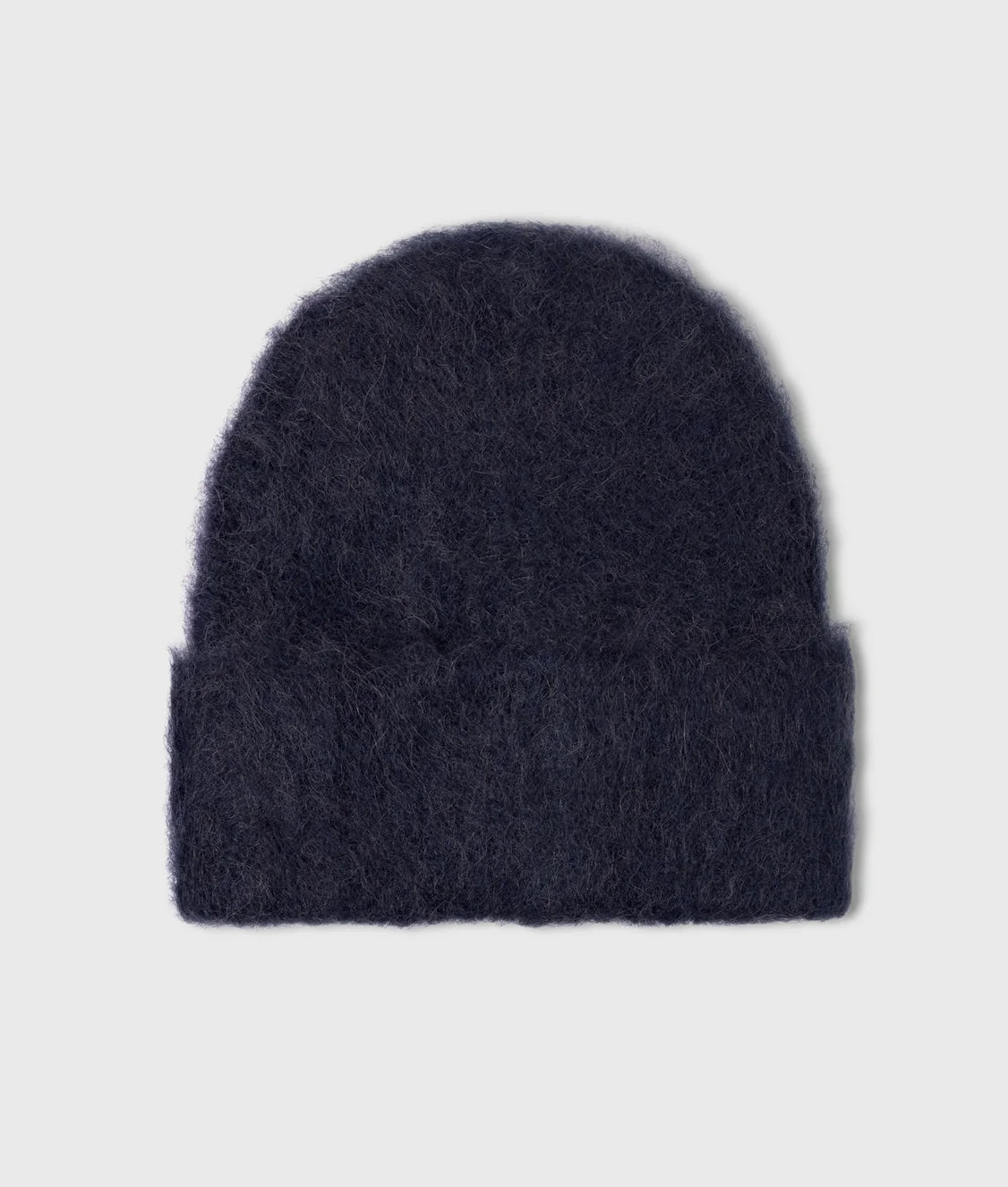 Soft Hairy Knit Beanie