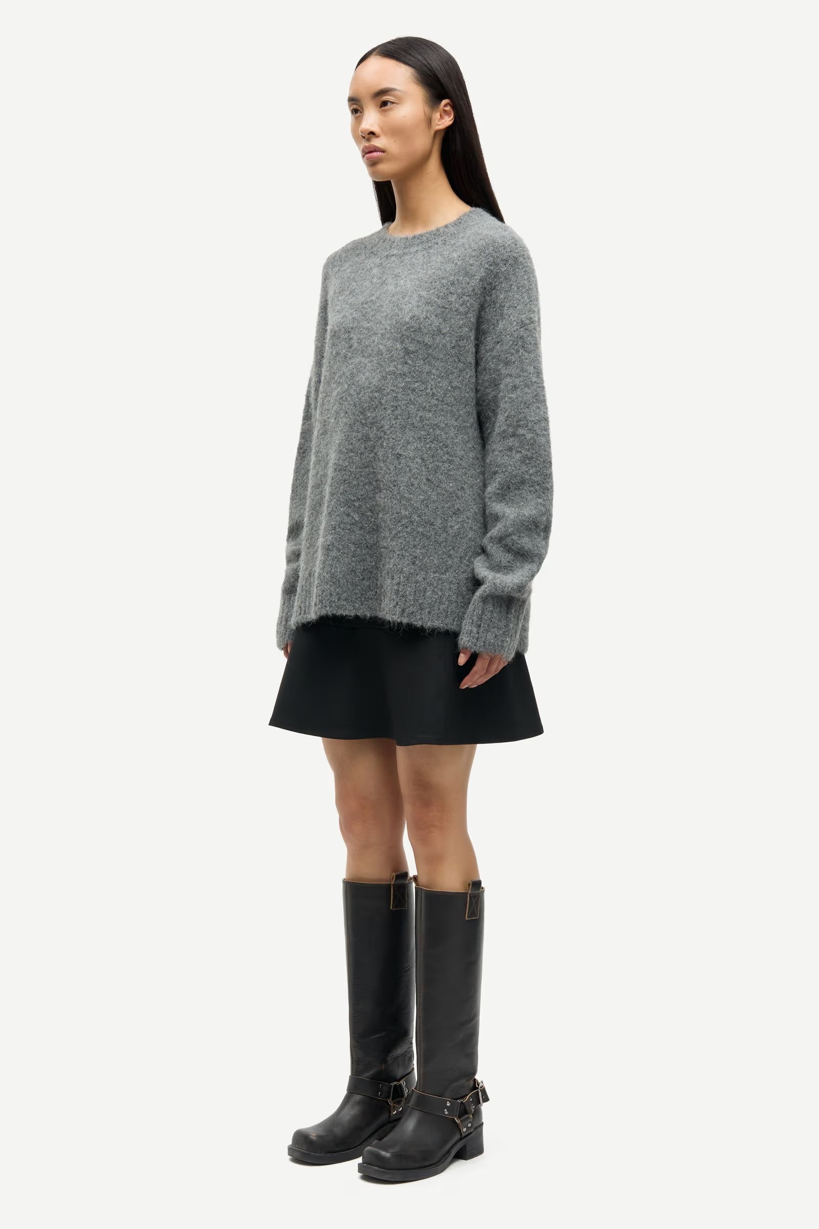 Pullover "Sajeanne" iron gate