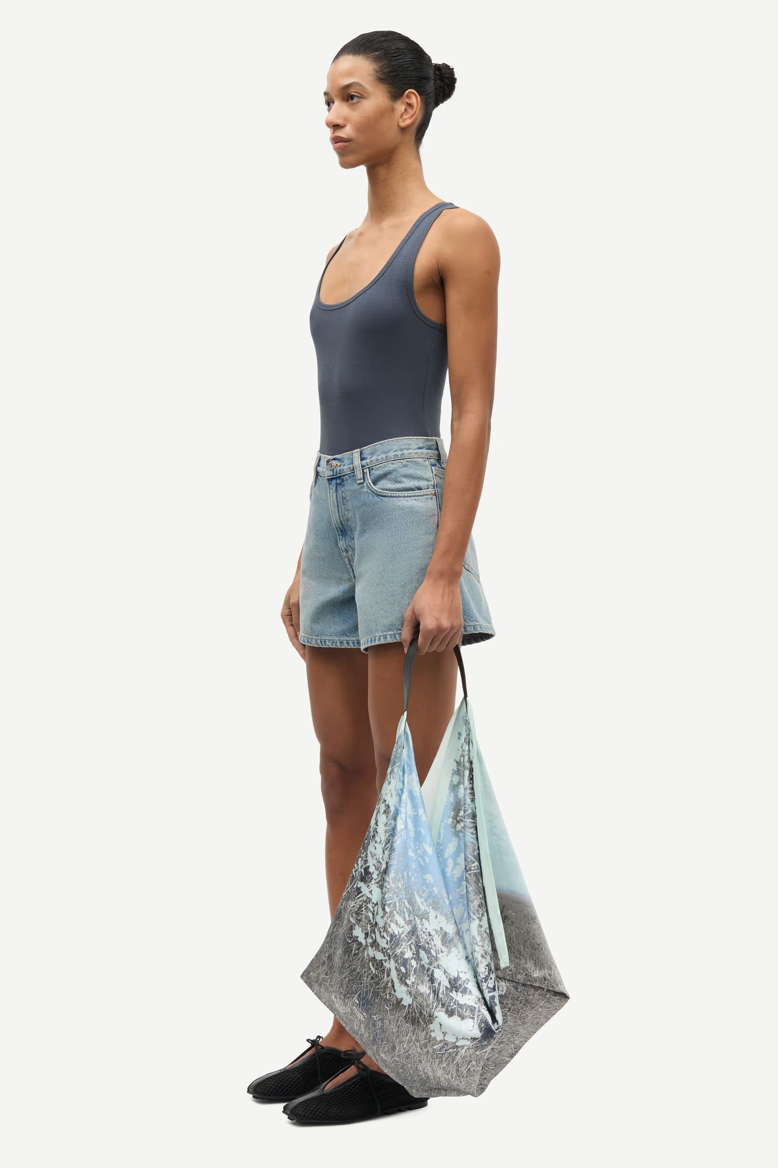 Tank Top "Saamanza" Ombre Blue