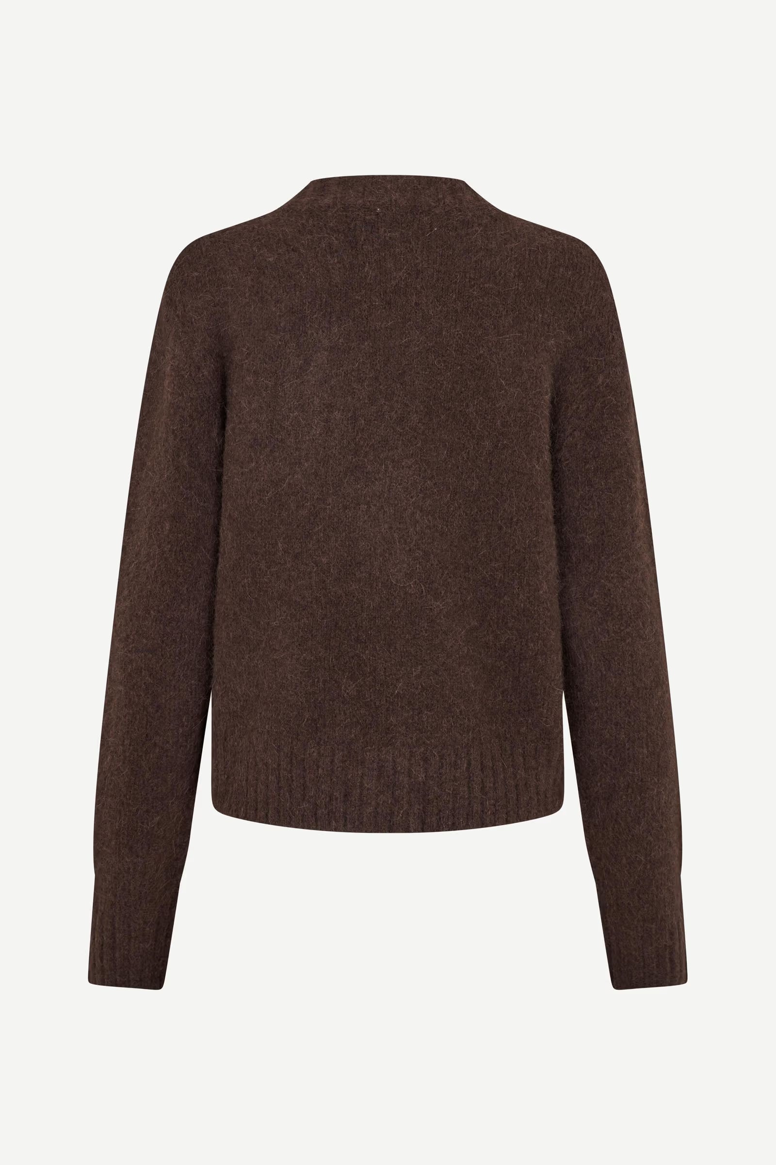 Zip Cardigan "Sajeanine" black coffee