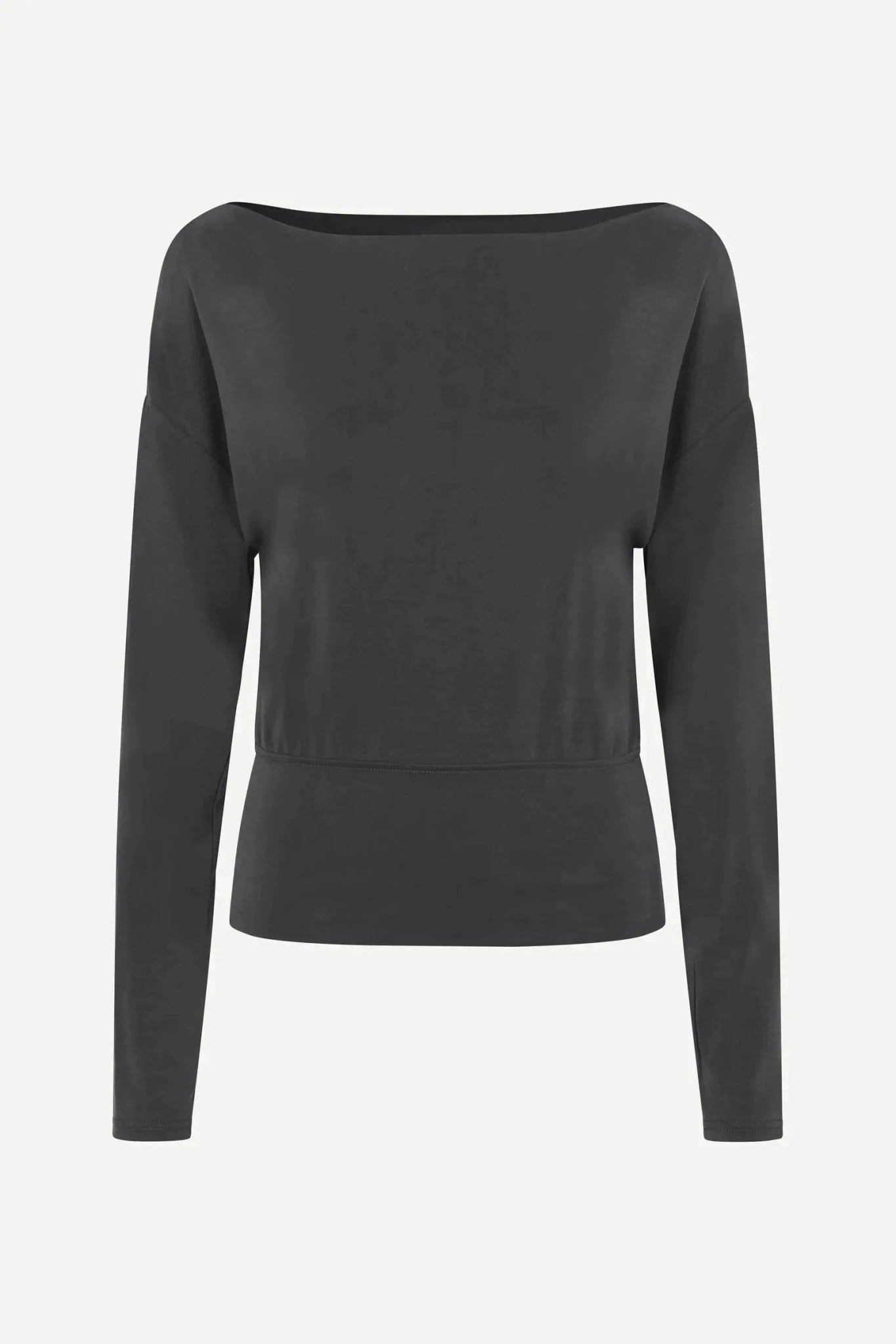 Longsleeve "Sasusu" - washed black - Dein Lieblingsladen Concept