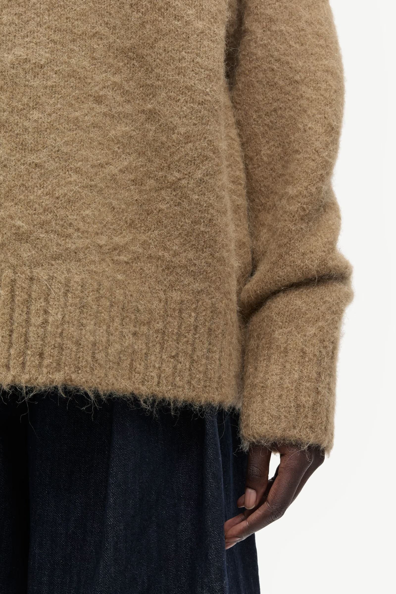 Sweater "Sajeanne" lead grey