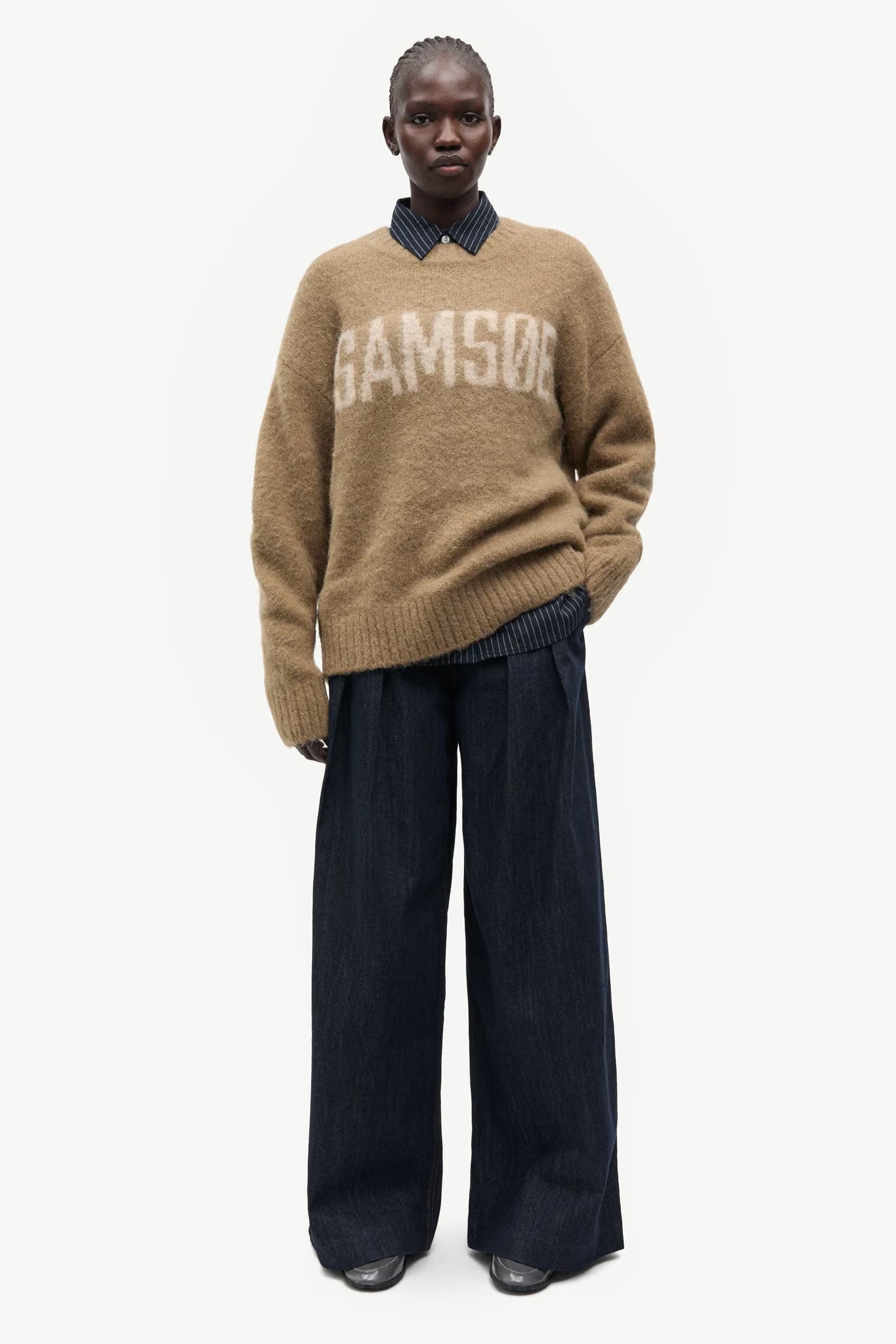 Sweater "Sajeanne" lead grey