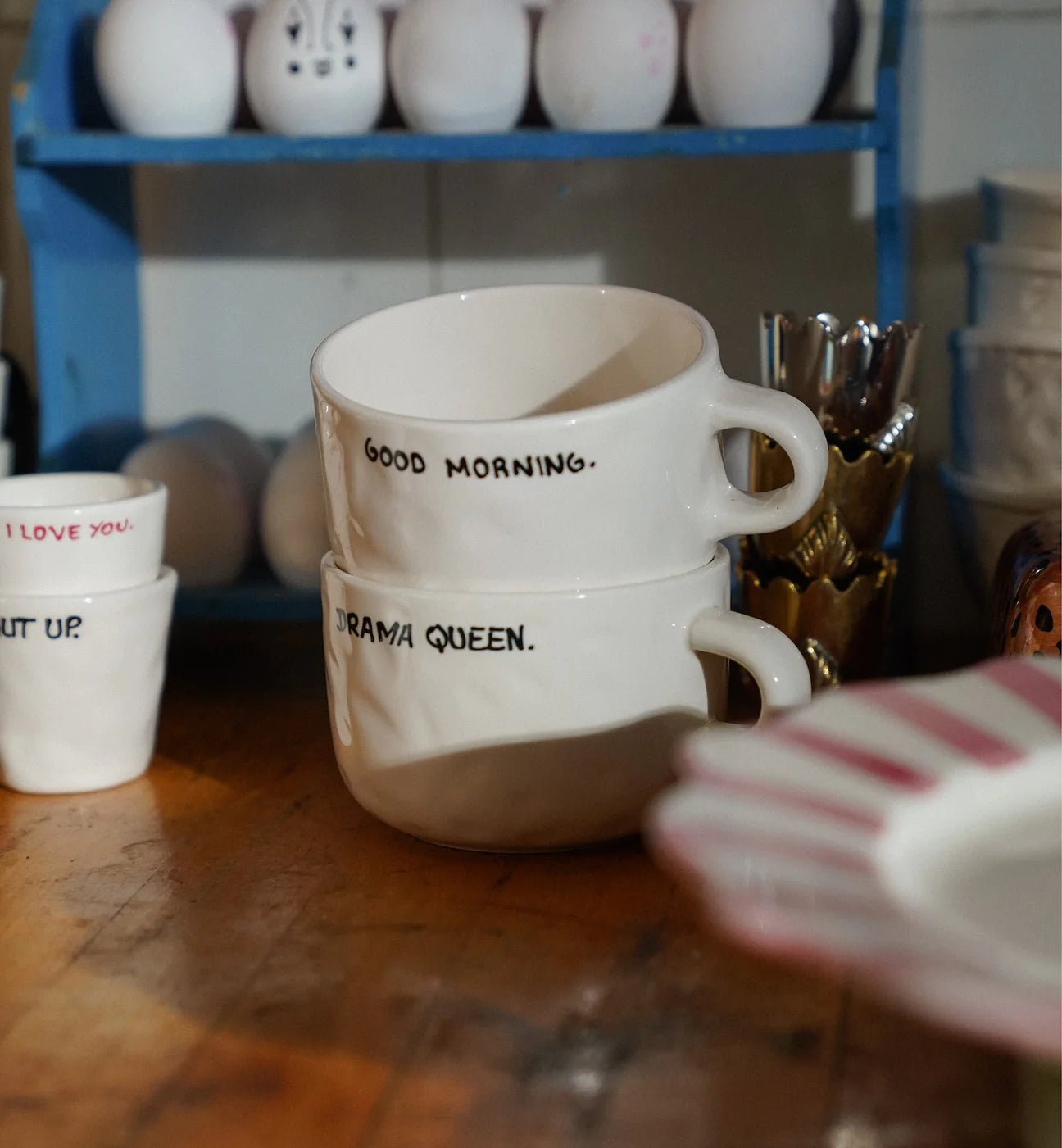 Cappuccino Tasse "Drama Queen" - Dein Lieblingsladen Concept
