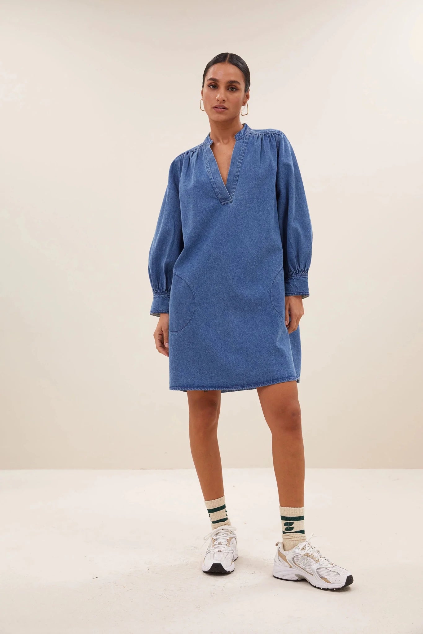 Denim Dress "Jina" - Dein Lieblingsladen Concept