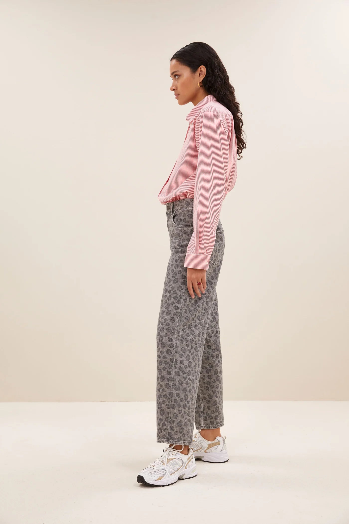 Hose "Lew grey cheetah"