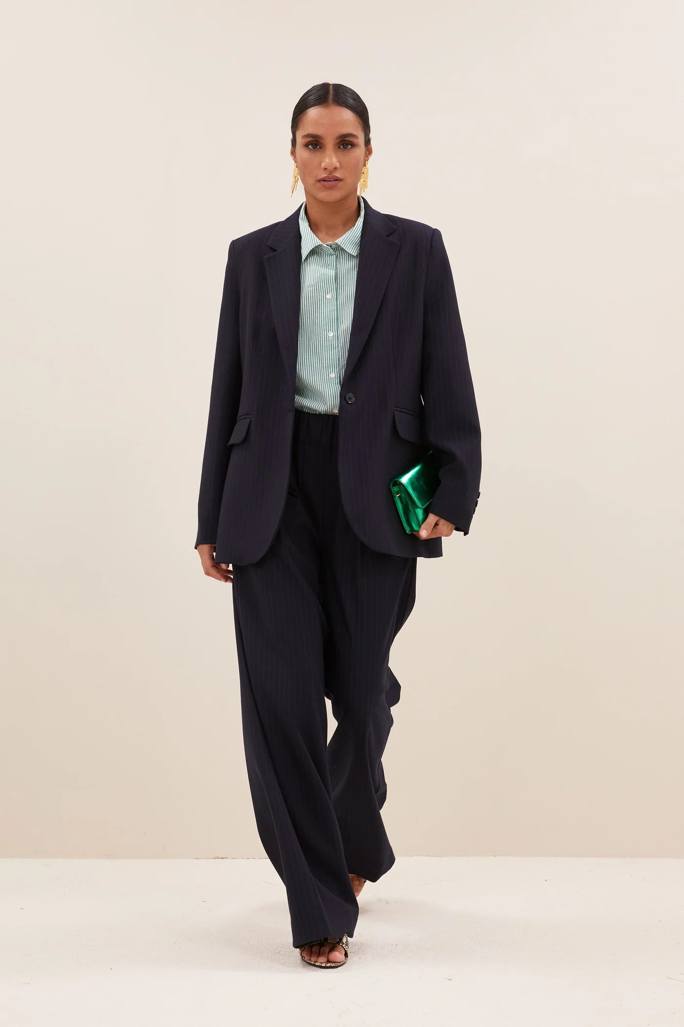 Blazer "Jill Pinstripe" midnight