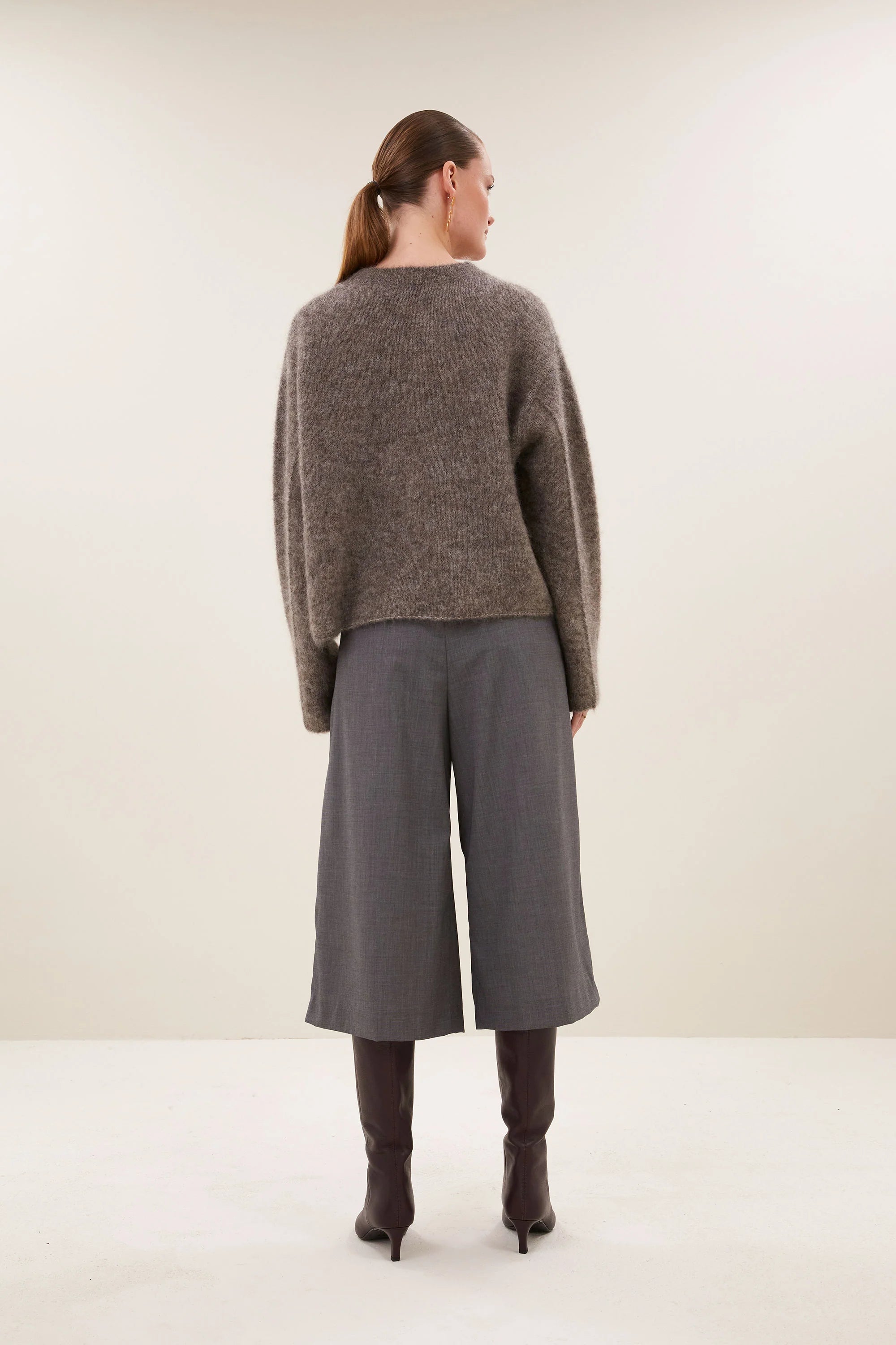 Pullover "Vasile" dark biscuit