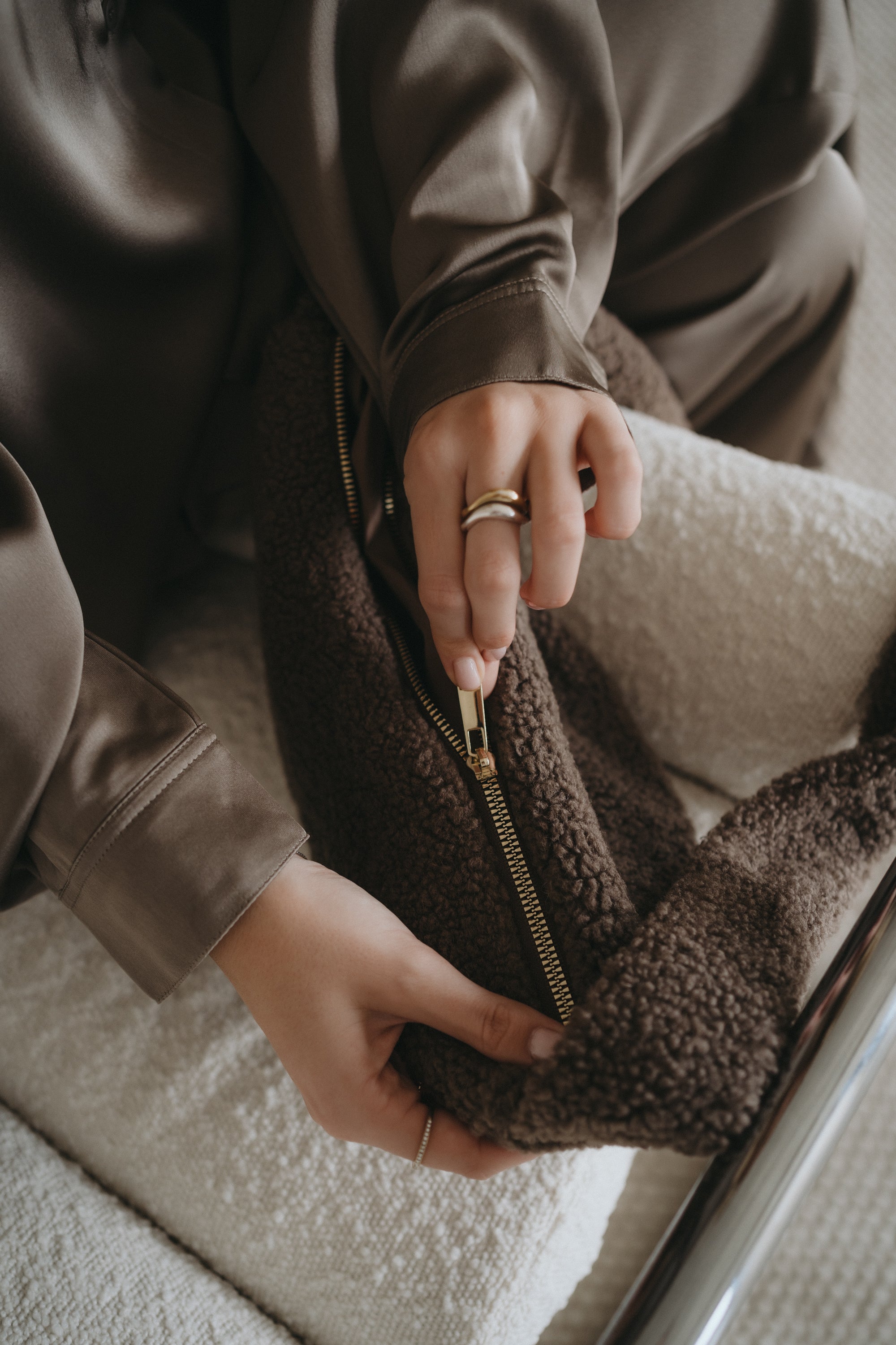 Teddytasche „WidaDLL“ dark brown