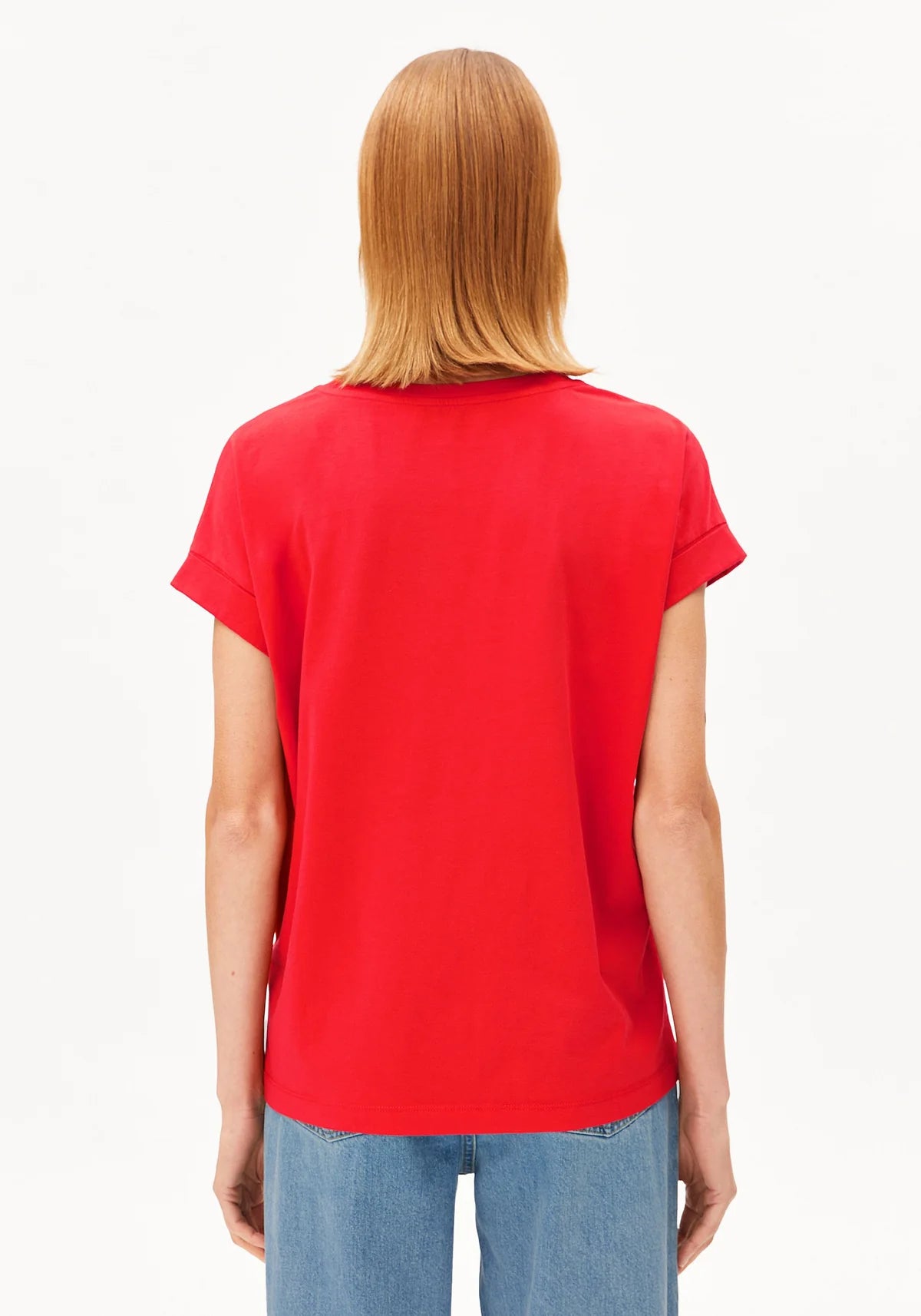 T-Shirt "Idaara" mars red