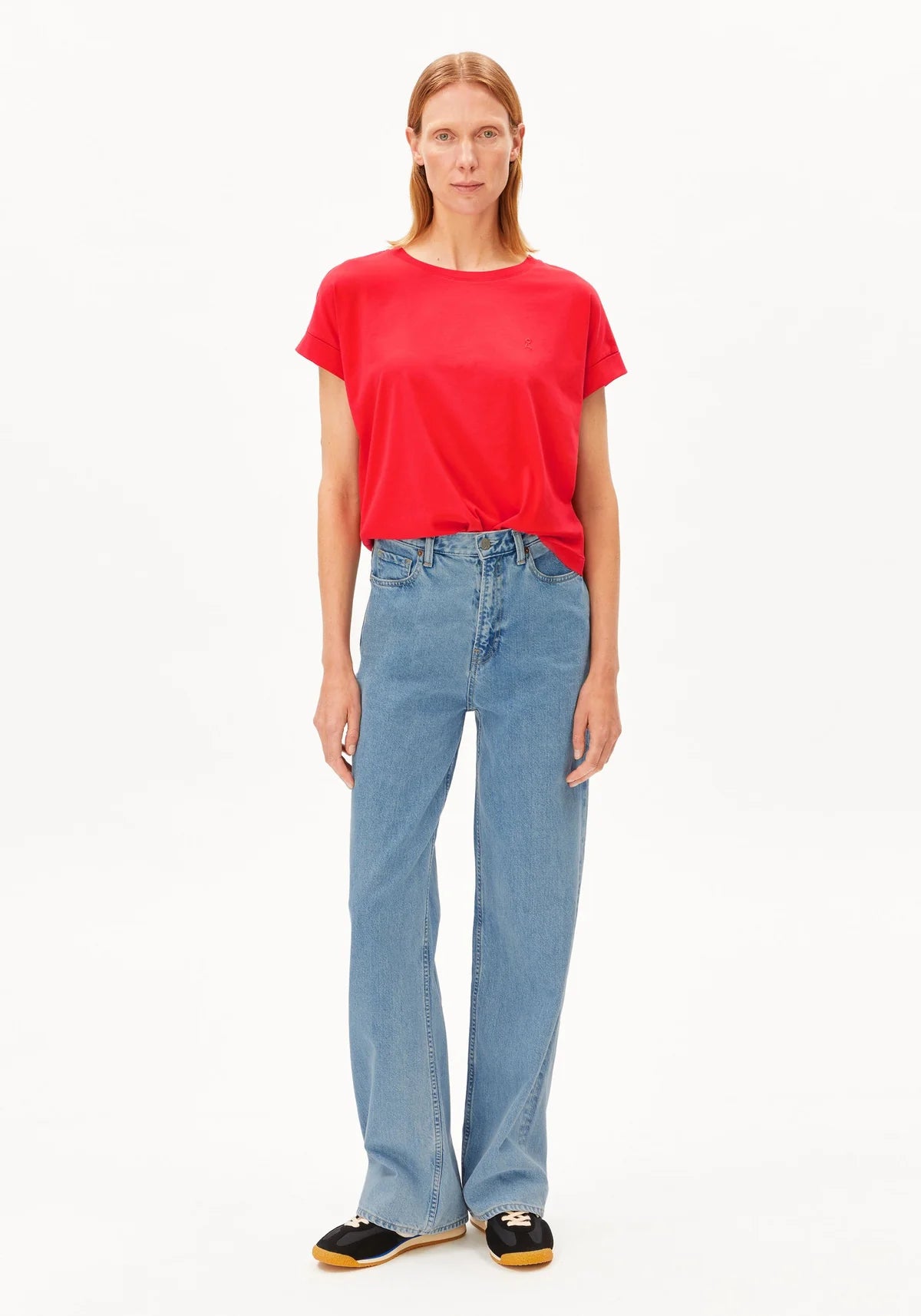 T-Shirt "Idaara" mars red