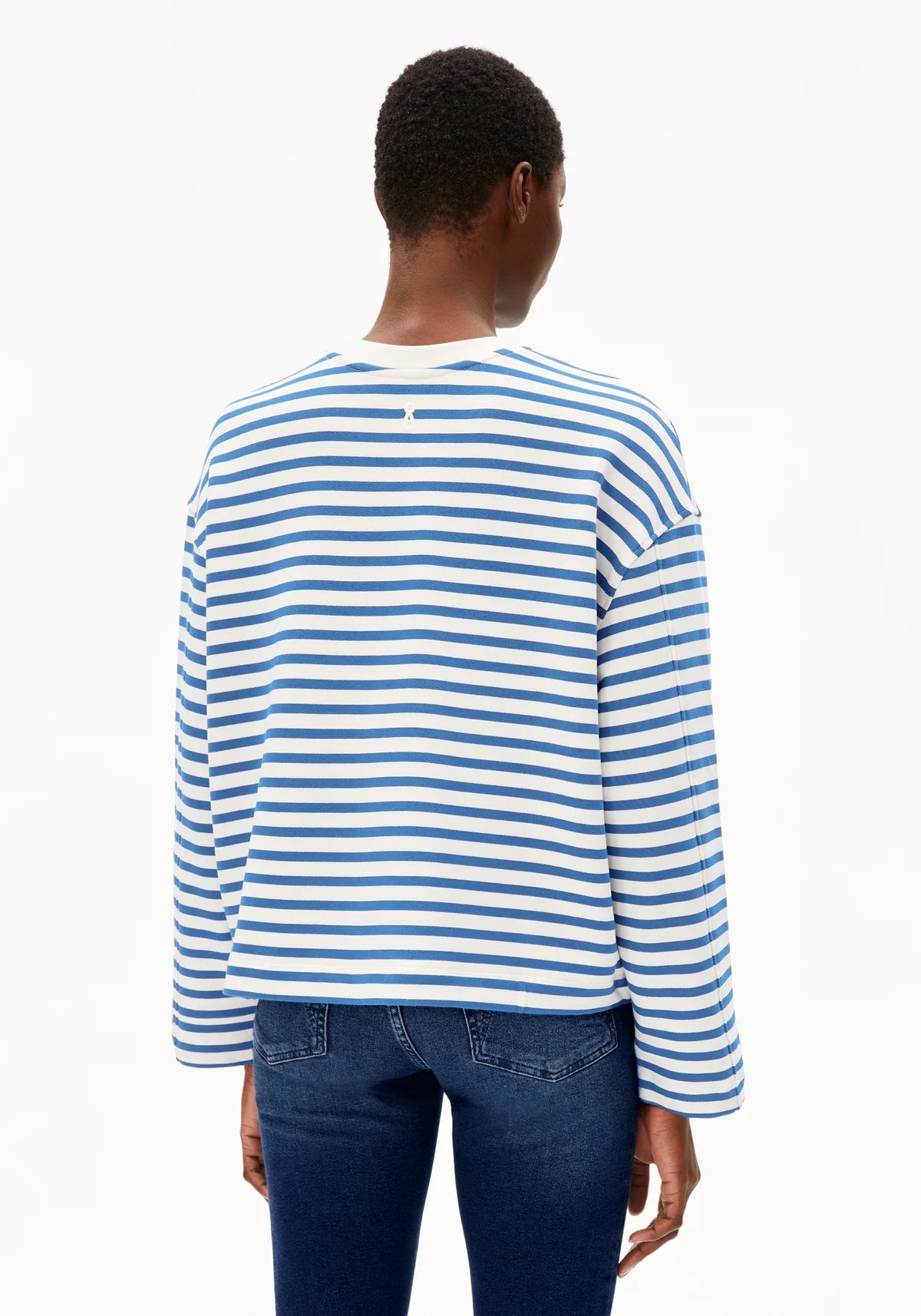 Sweater "Frankaa Maarlen Stripe" undyed-dark morning