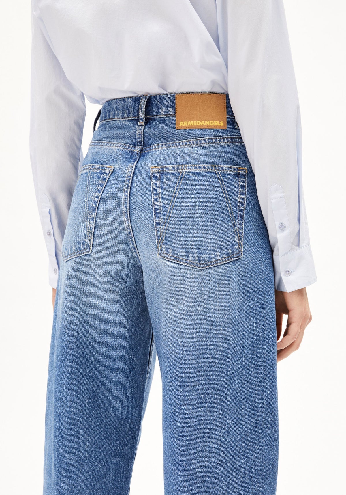 High Waist Barrel Jeans "Baarly"