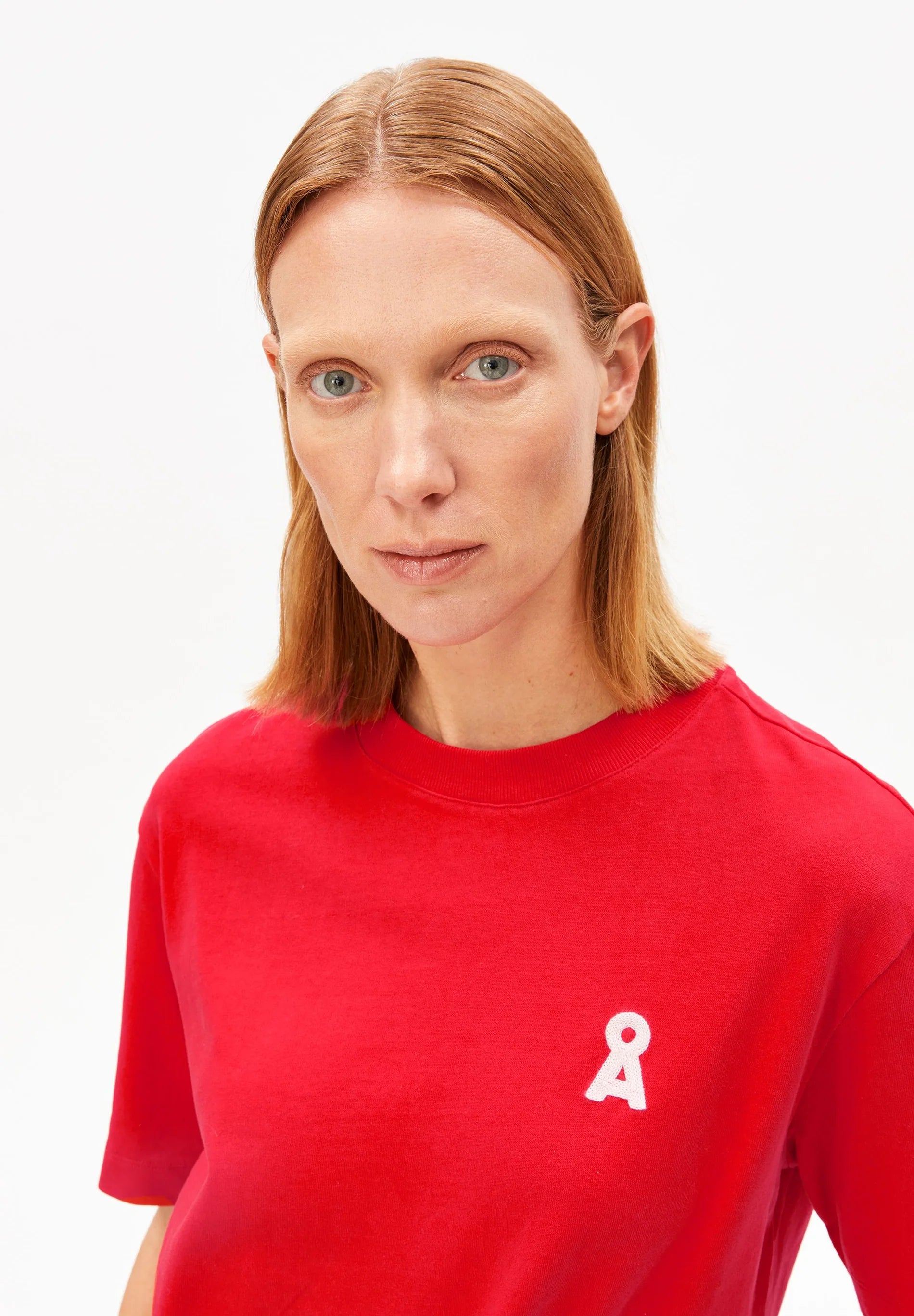 T-Shirt "Iconic A Tarjaa" mars red