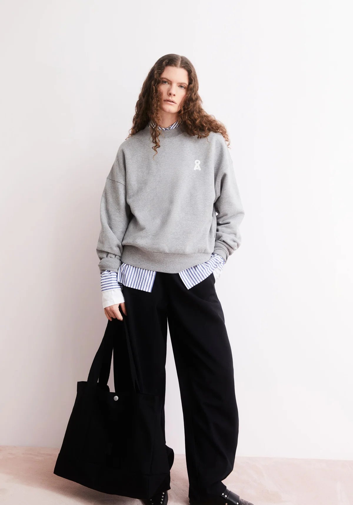 Iconic A Sweat "Alizaa" silver melange
