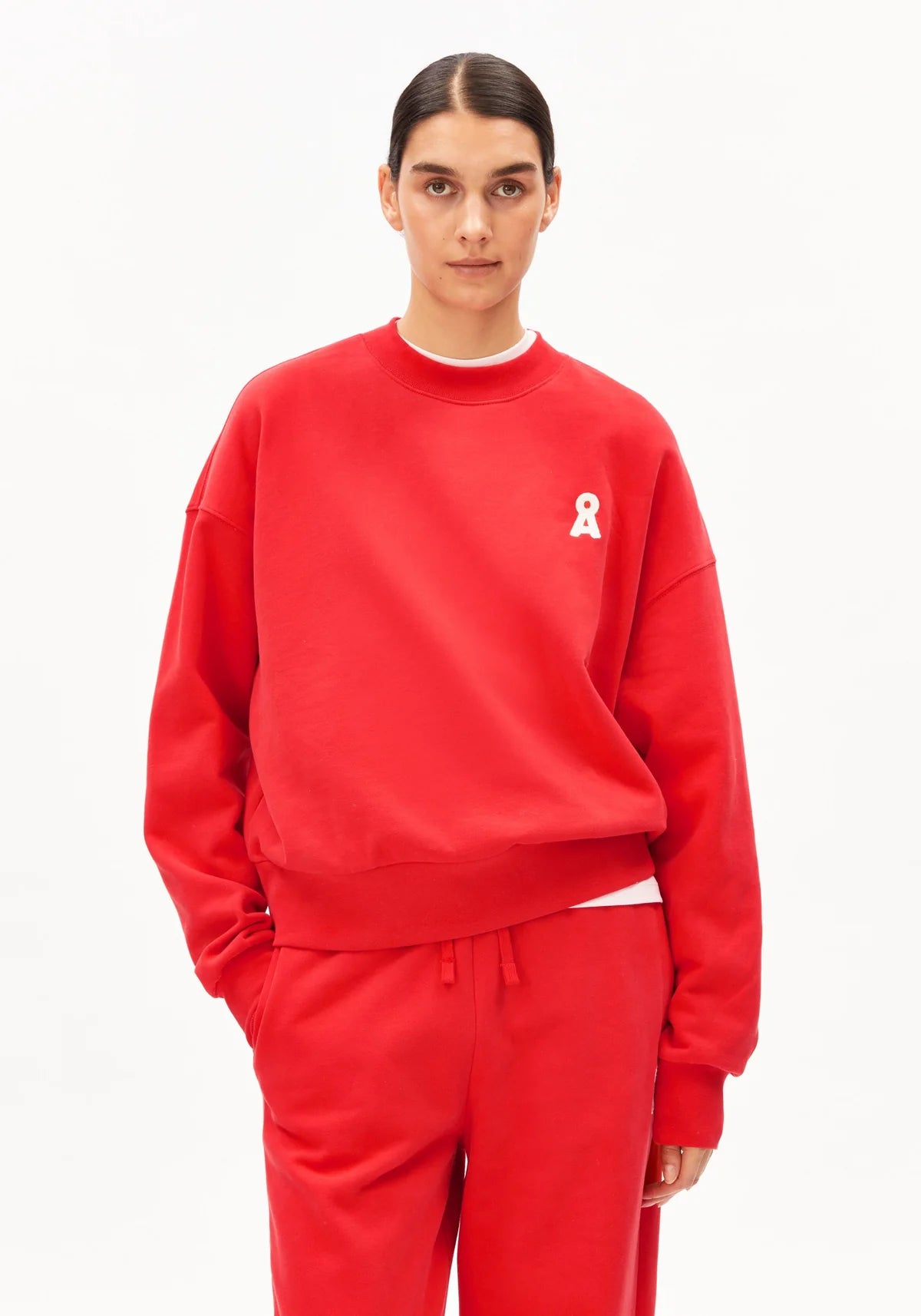 Sweater "Iconic A Alizaa" mars red
