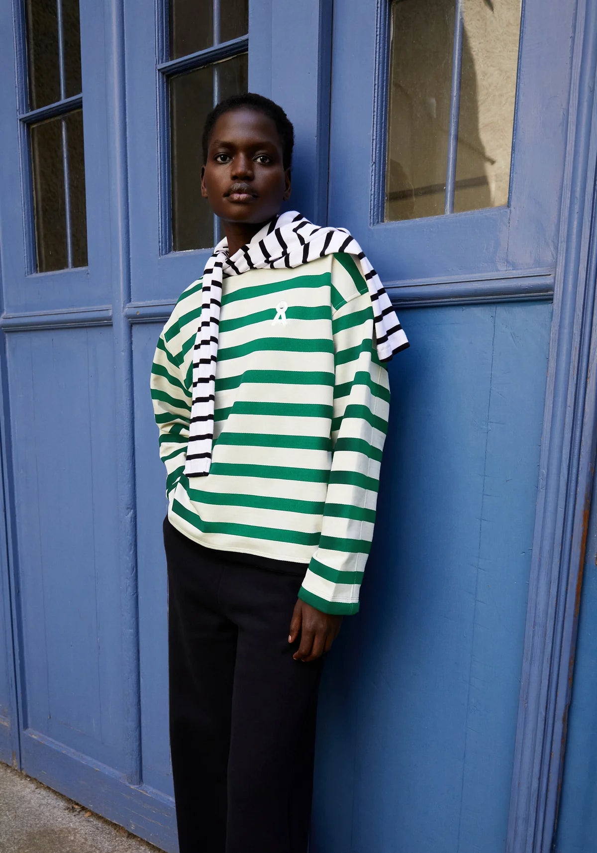 Sweater "Frankaa Bold" undyed-emerald green