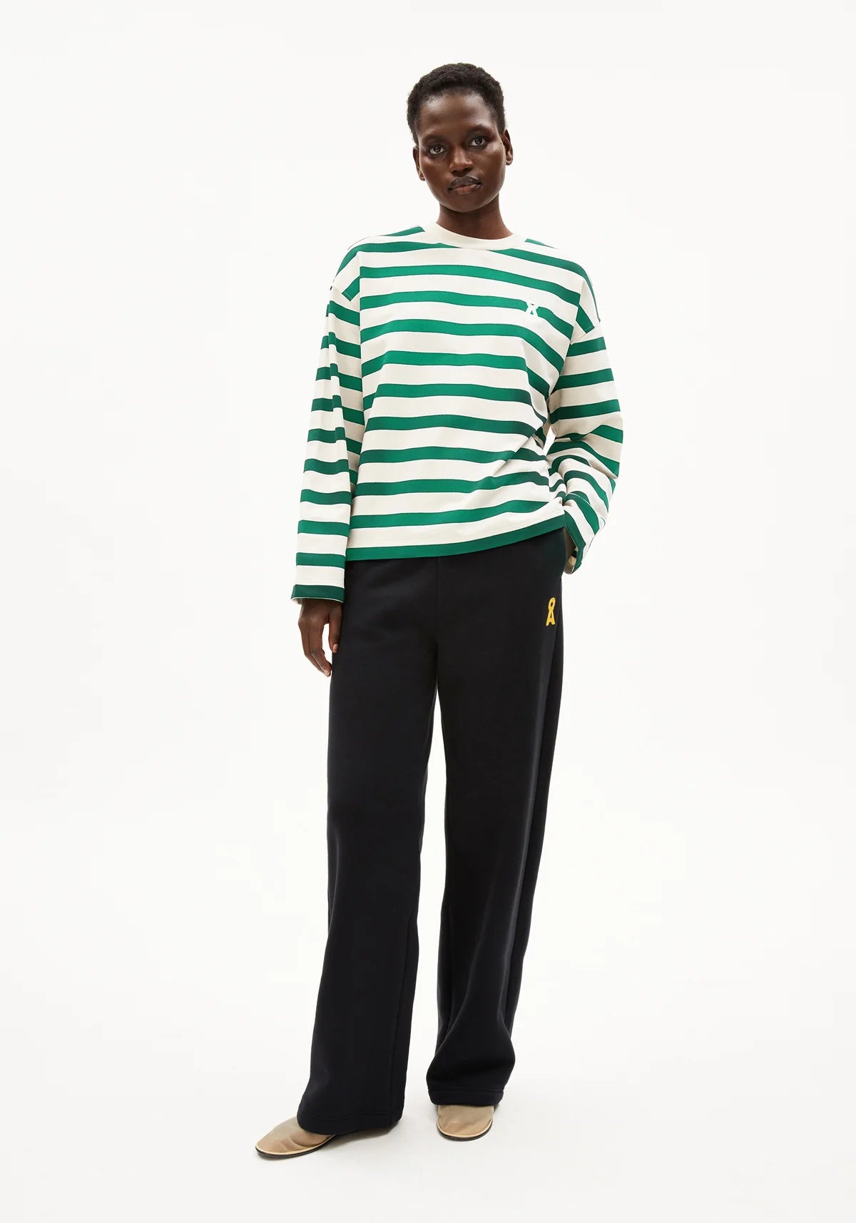 Sweater "Frankaa Bold" undyed-emerald green