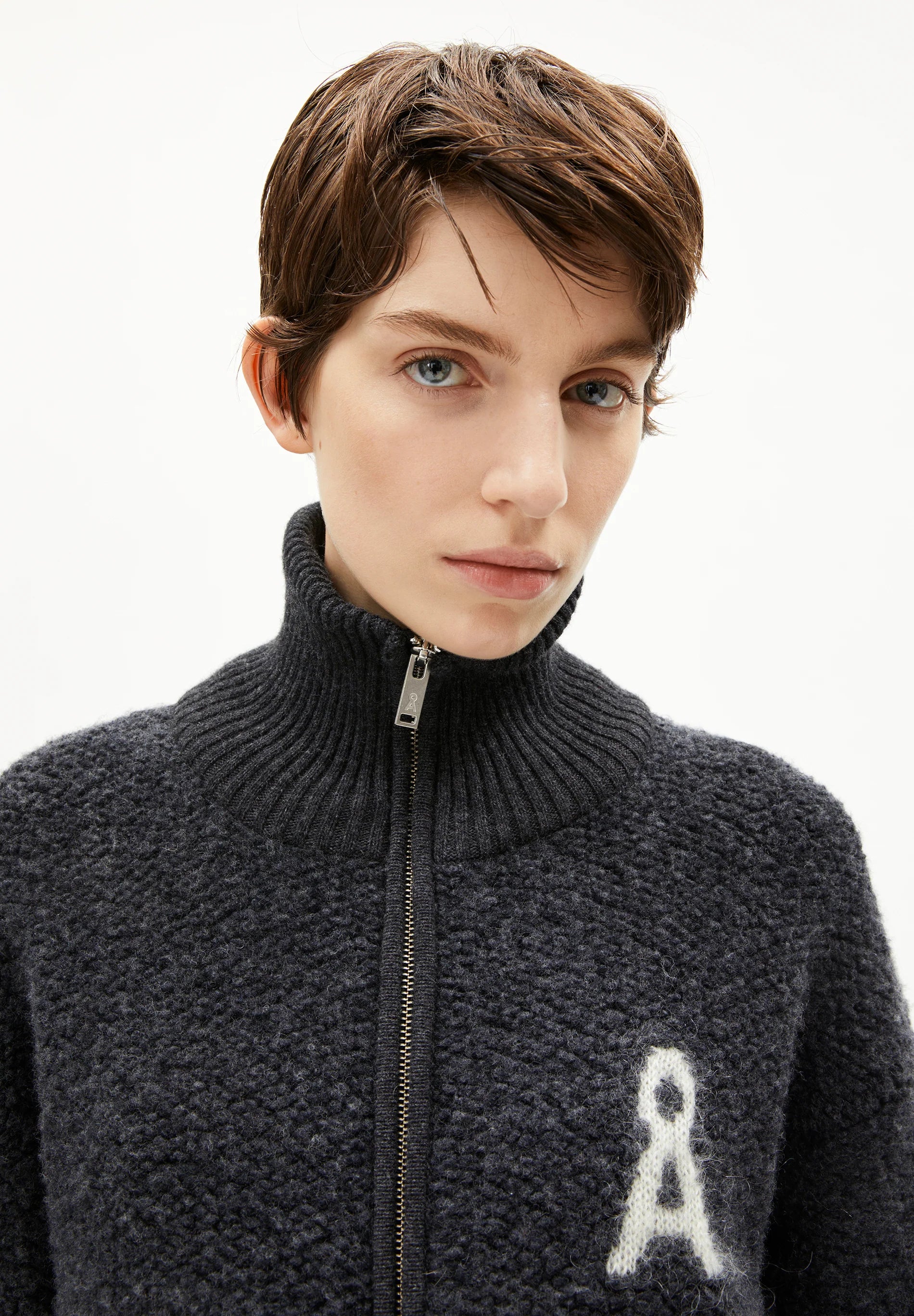 Jacke "Iconic A Gwenaa Bouclé"