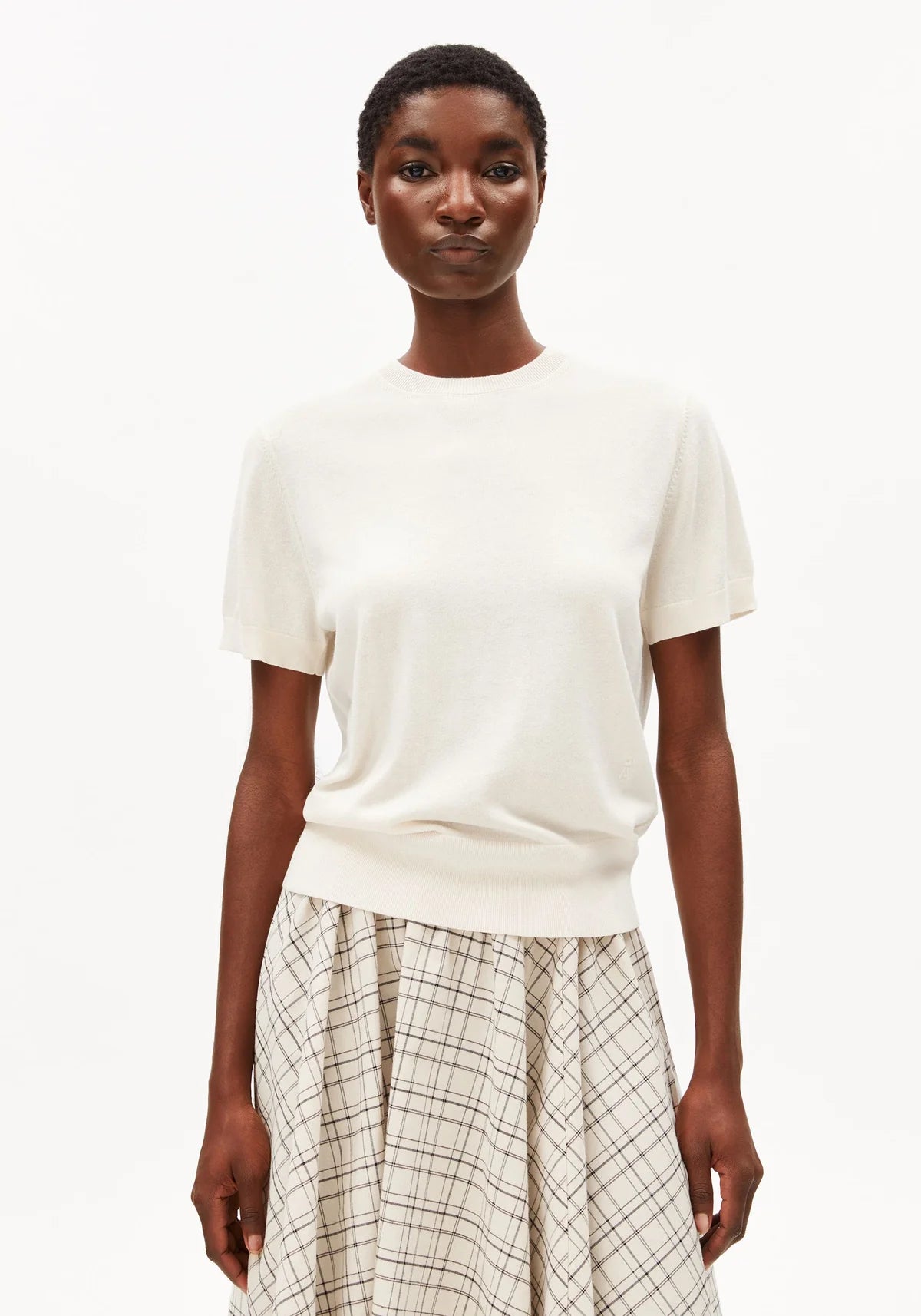 Knit Sweater "Fine" oatmilk