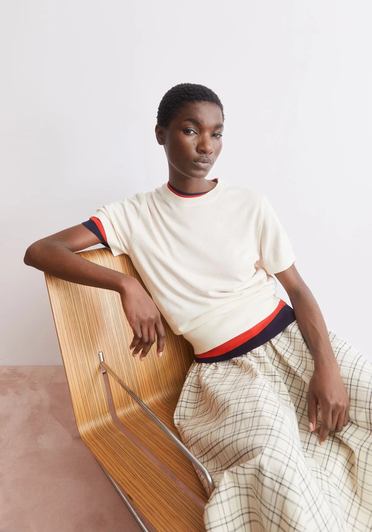 Knit Sweater "Fine" oatmilk