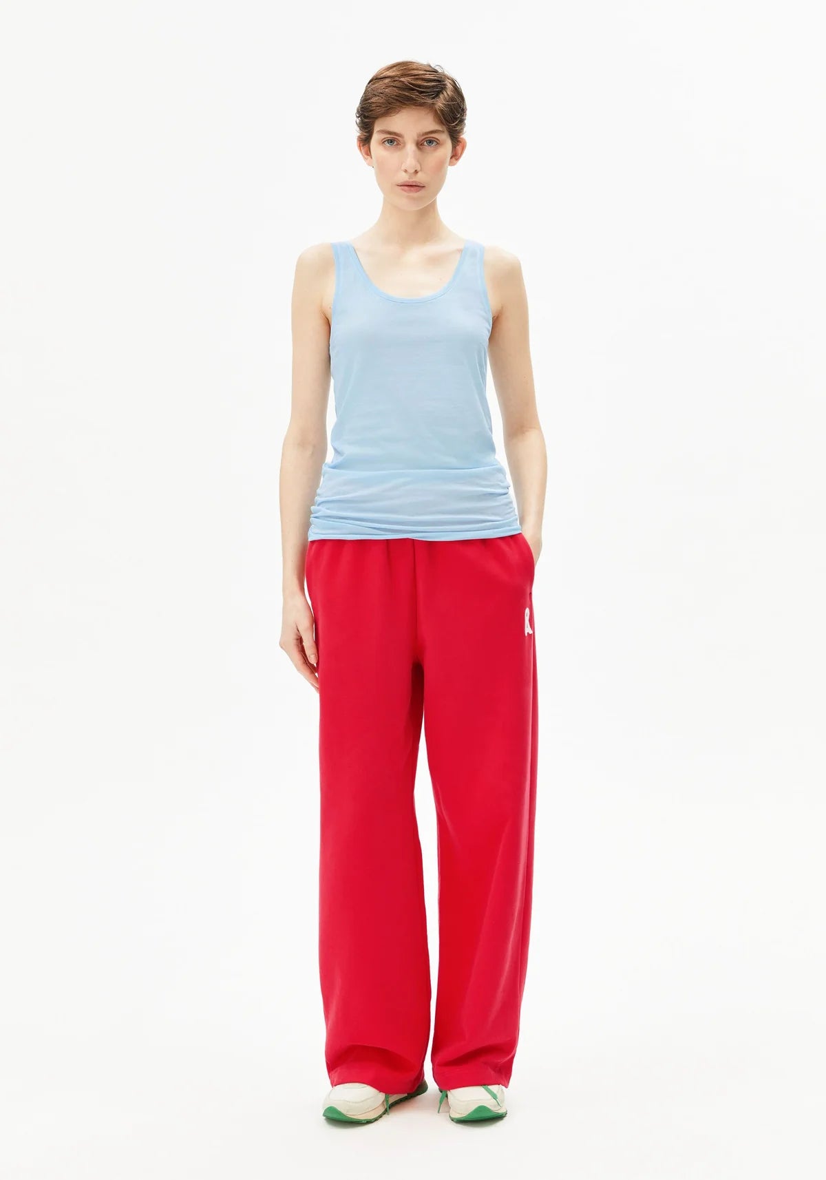 Single Jersey Top blue glow