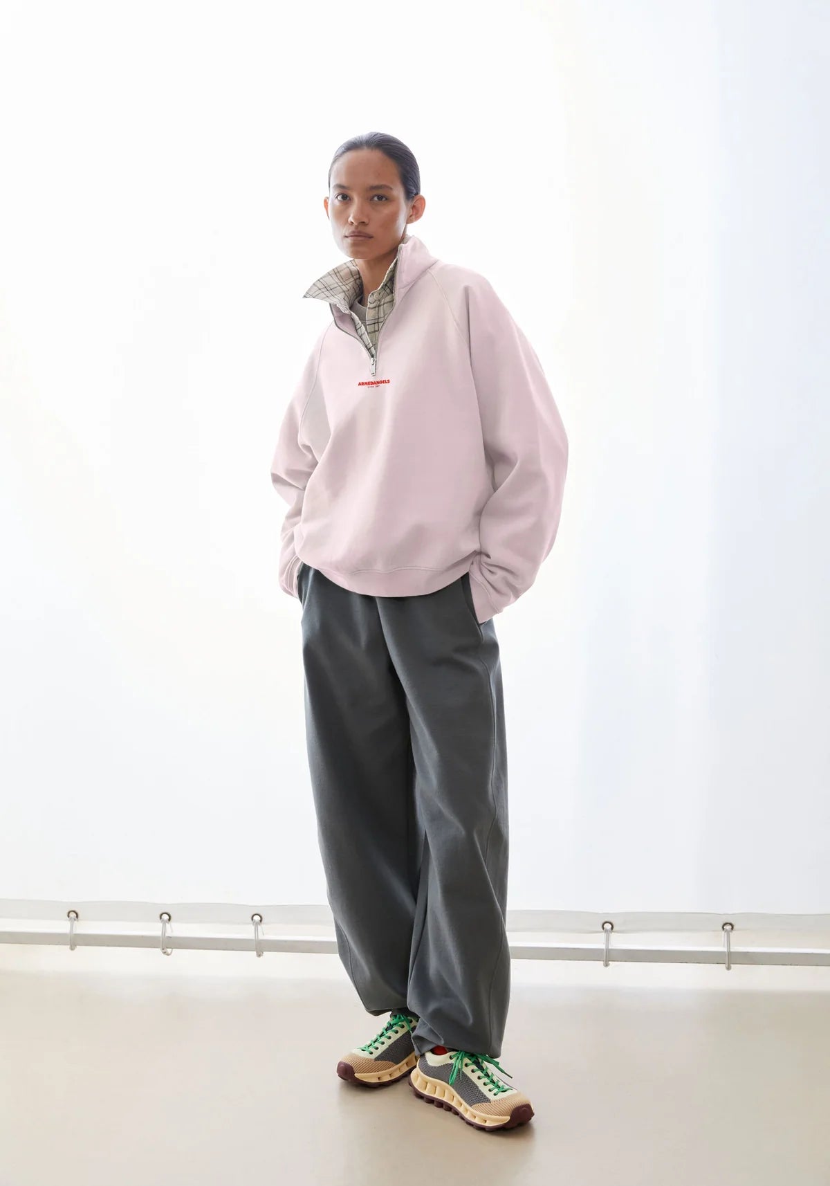 Sweat Troyer "GMT Dye" Pink Mist