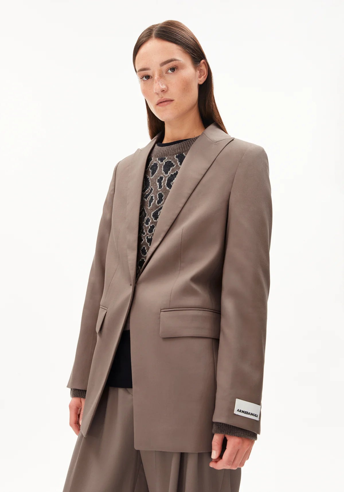 Blazer "Mikulaa" walnut cream