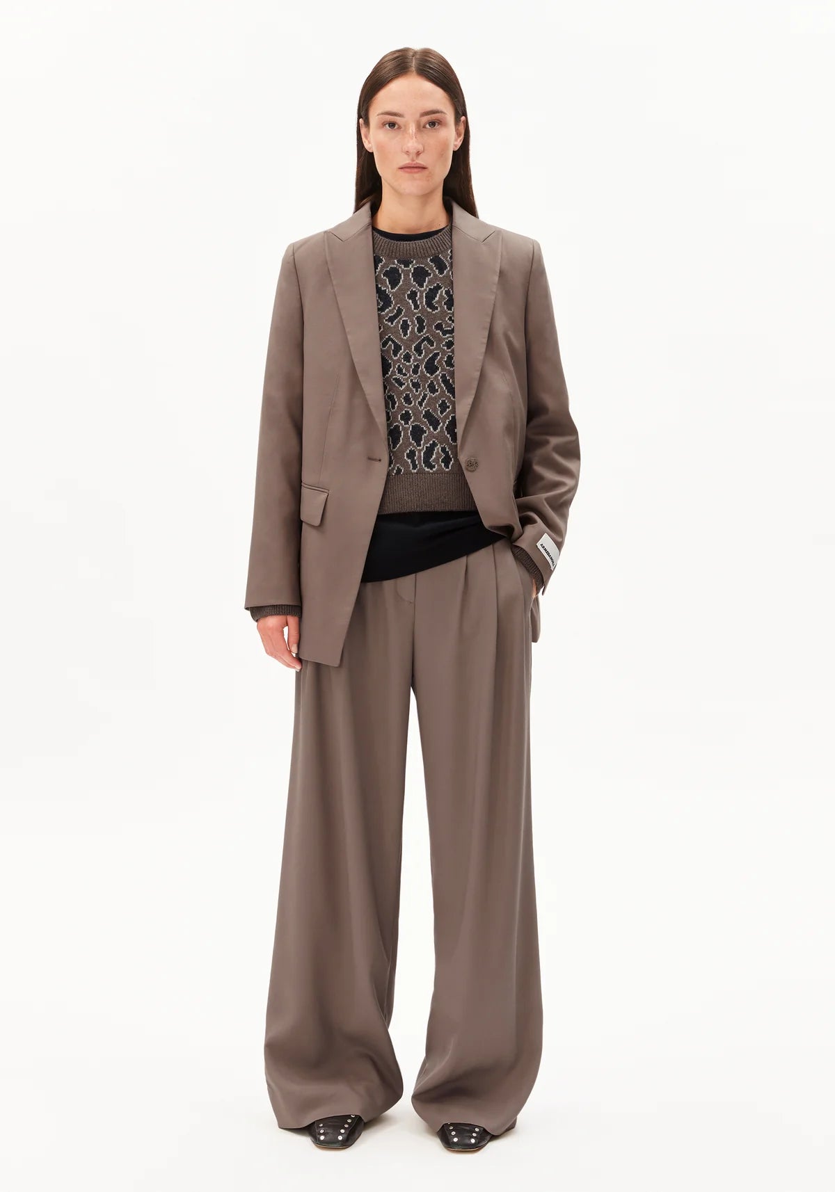 Blazer "Mikulaa" walnut cream