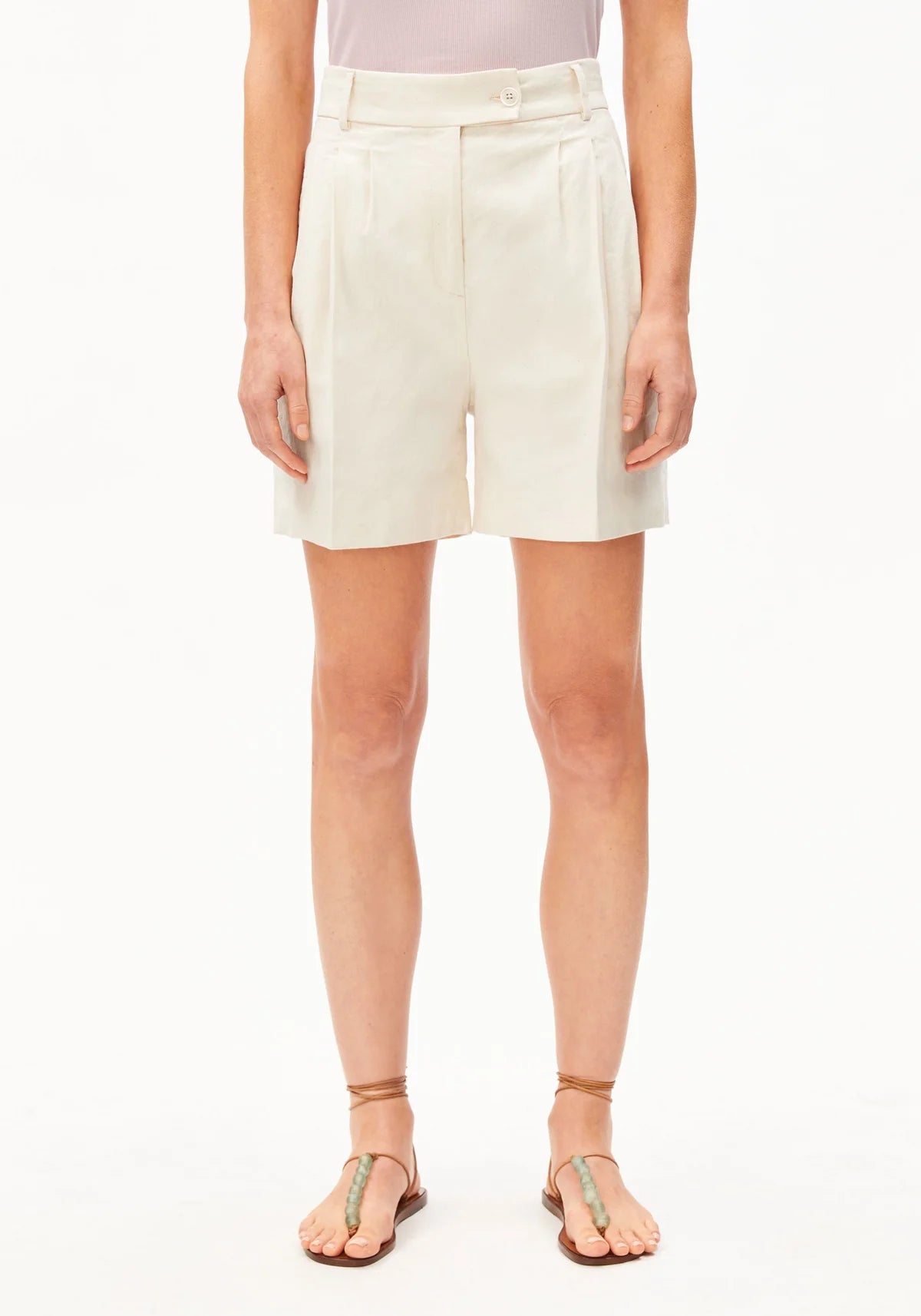 Linen Blend Shorts "Kaayua"